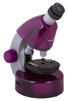 Levenhuk LabZZ M101 Amethyst Microscopio con Libro in Italiano