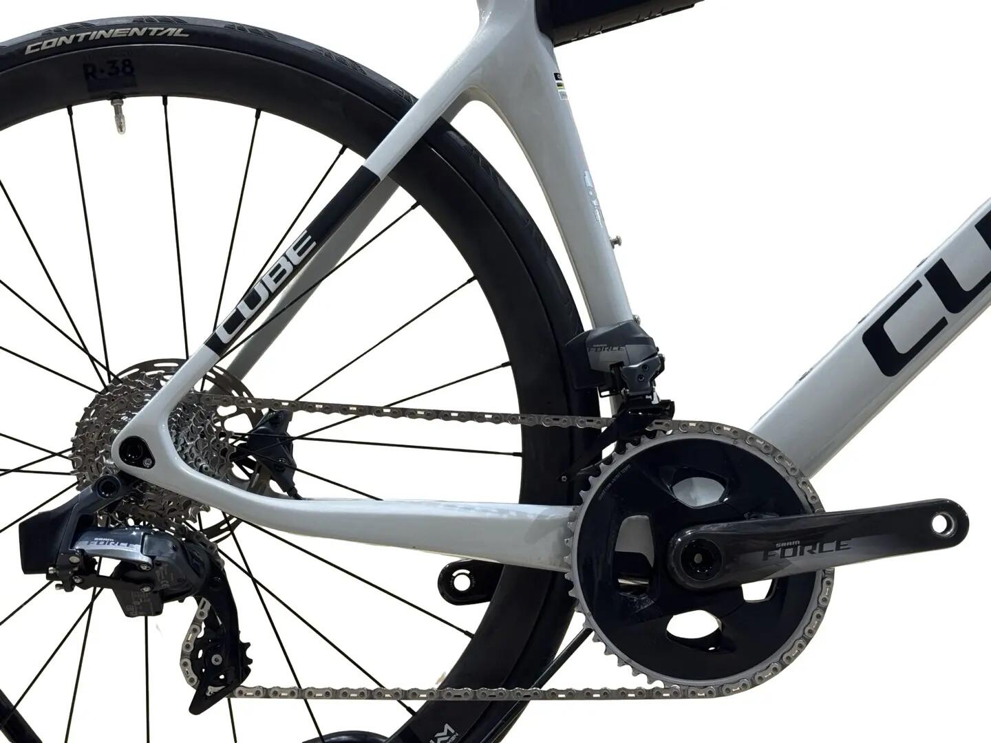 Segunda vida - Bicicleta de corrida Cube Agree C:62 SL Force AXS- Como novo 9/11