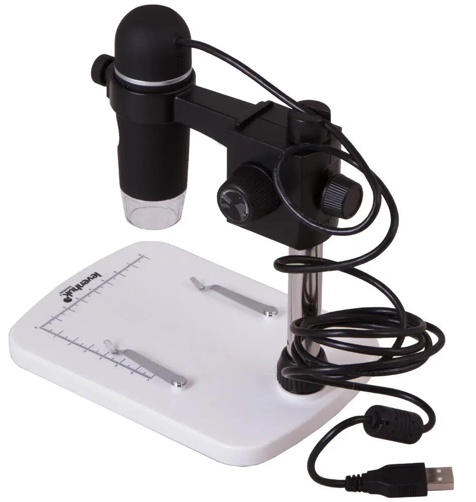 Microscopio digitale - 5 Mpx, 10–300x - DTX 90 - Nero 5/6