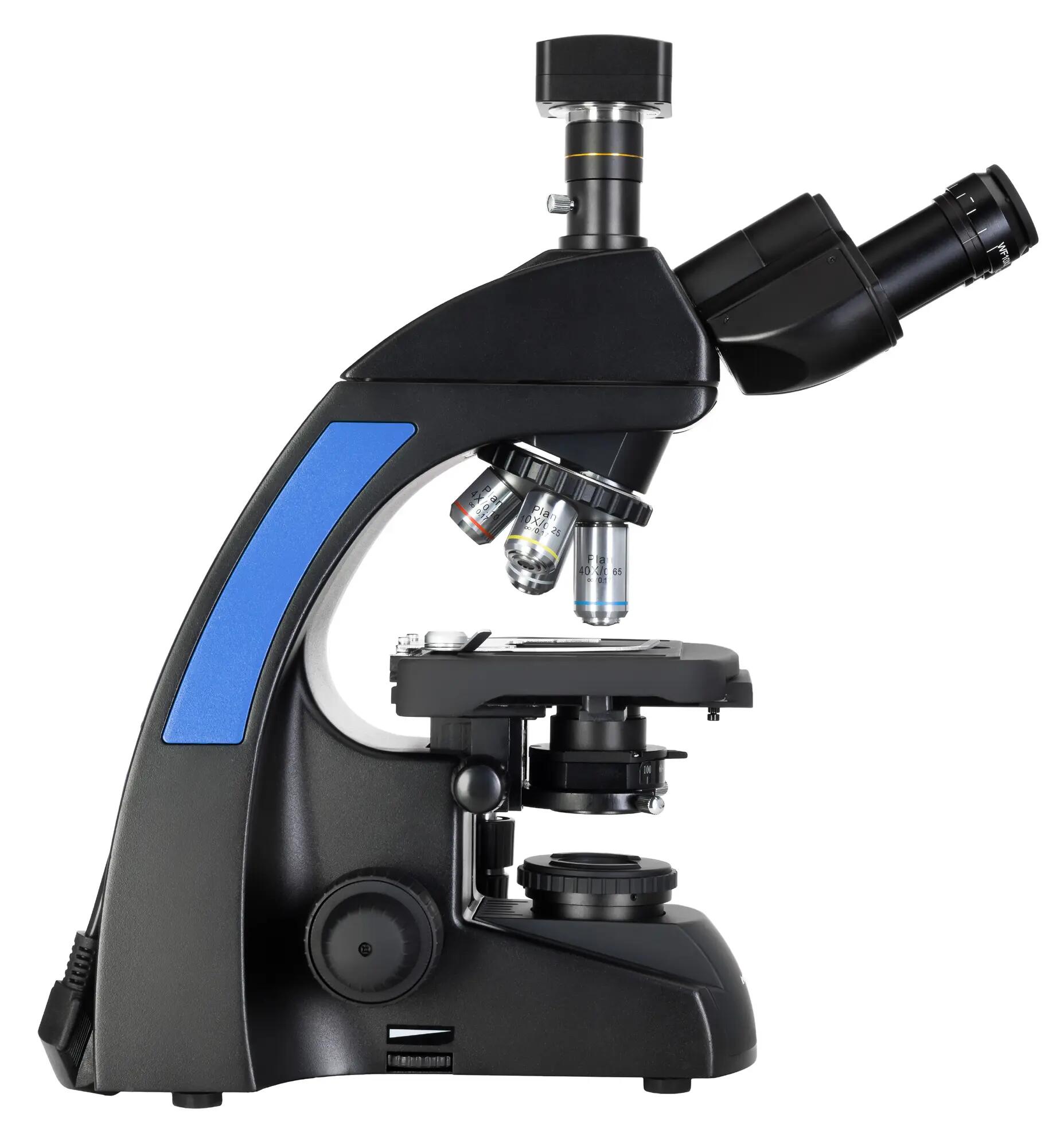 Microscopio trinoculare digitale D870T - 8MP - nero 4/6