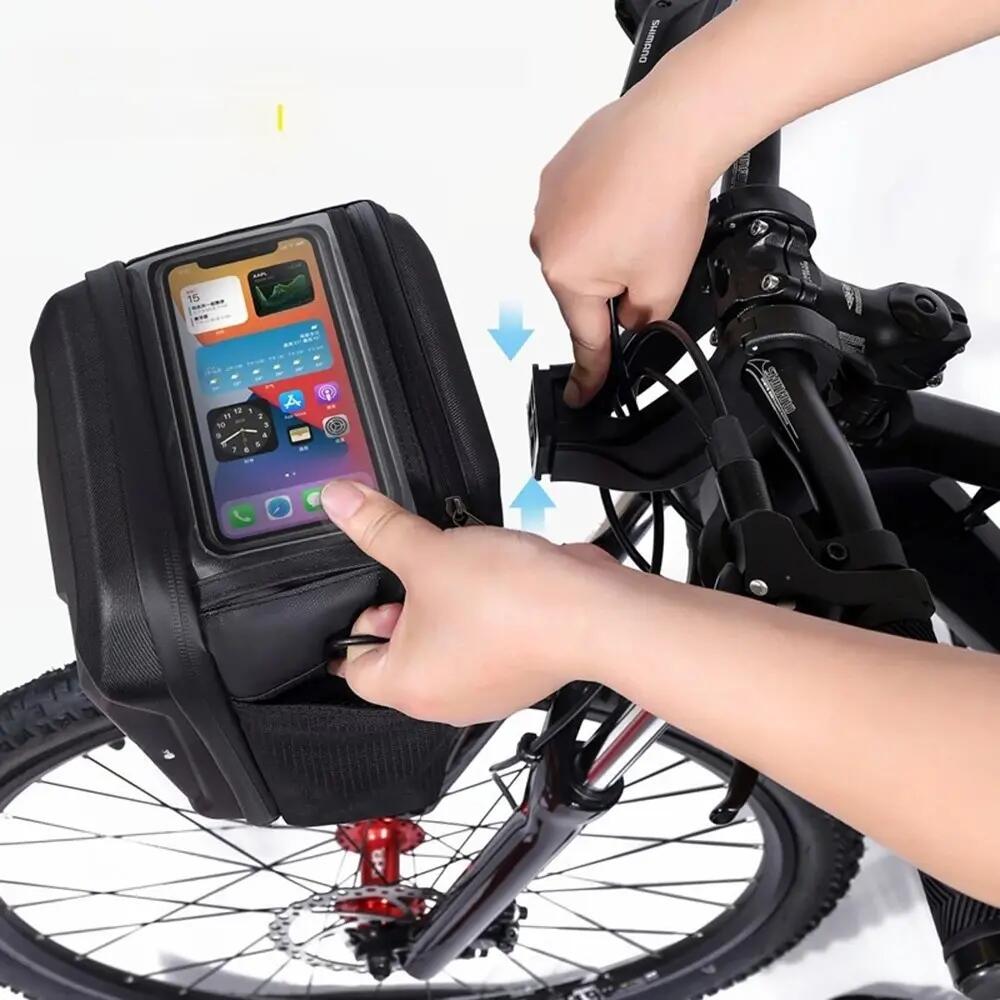 Fietstas voor frame met waterdichte telefoonhouder WILD MAN 5/7