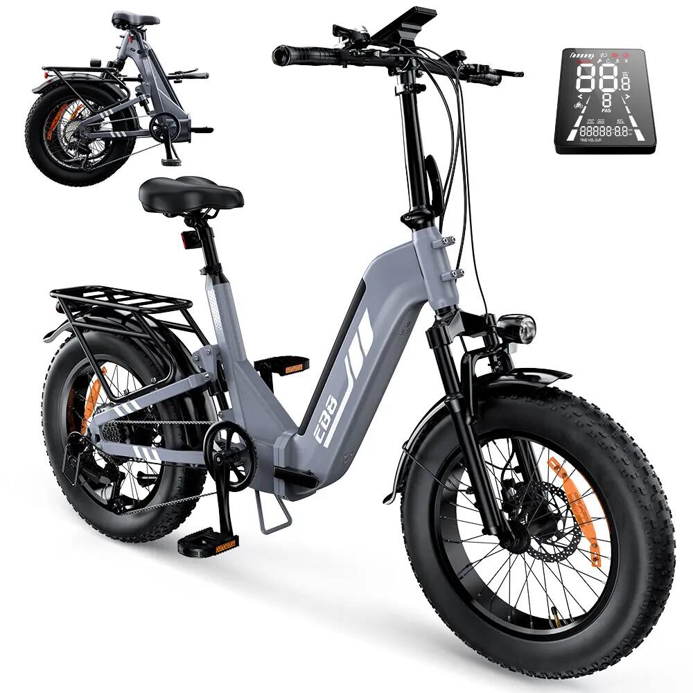 Opvouwbare elektrische stadsfiets iScooter EB8 250W 720Wh 20-inch 2/11