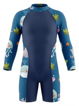 Baby Shorty Girl L/S - Lycra Surf Bébé Fille