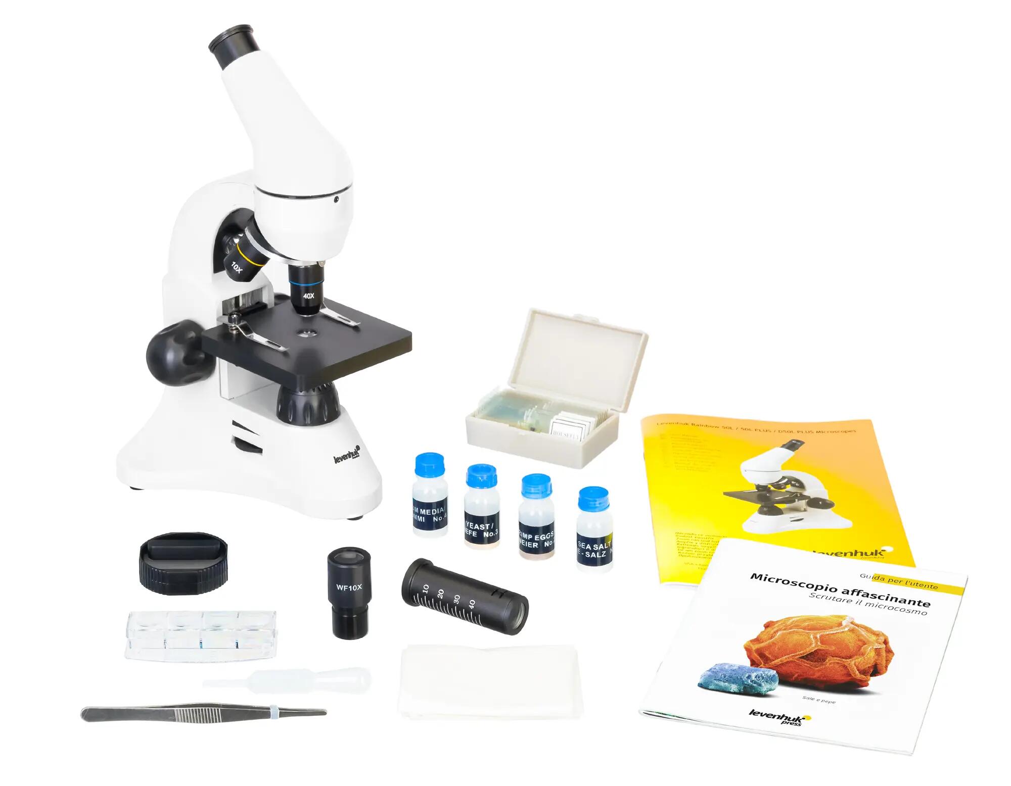 Microscopio - 40–800x - Rainbow 50L - nero 5/6