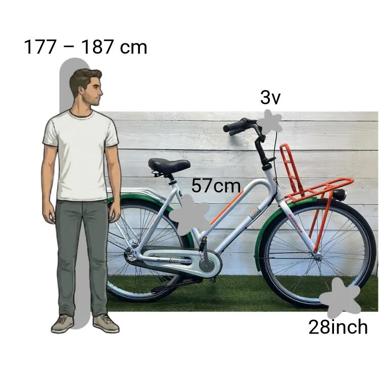 Bicicleta usada Batavus Postcode 2/4