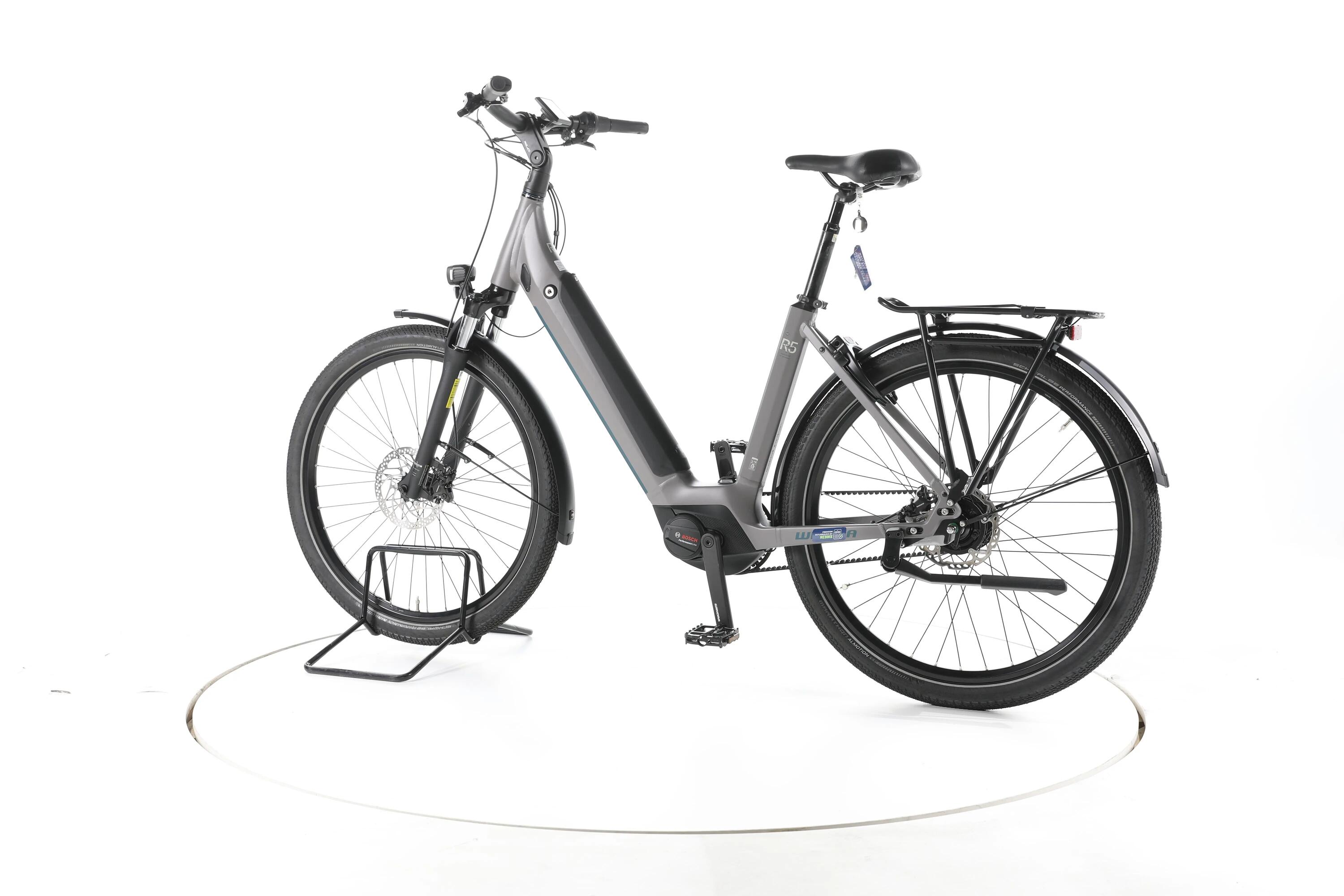 Segunda vida - Winora Sinus R5 City E-Bike Degrau baixo  - Em muito bom estado. 7/7