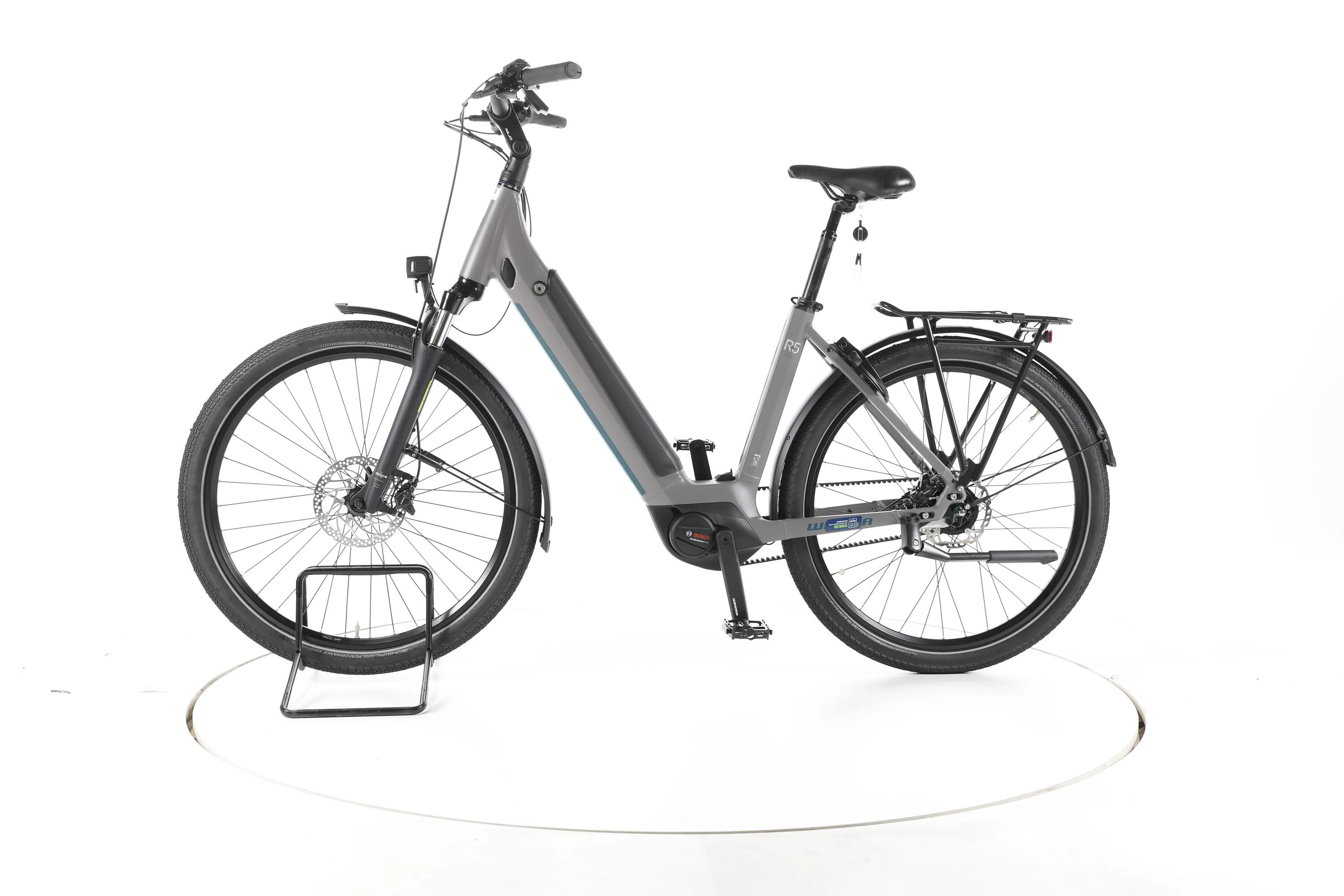 Segunda vida - Winora Sinus R5 City E-Bike Degrau baixo  - Em muito bom estado. 6/7