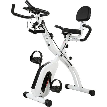 Vélo d'Appartement - Pliable Silencieux 8 Niveaux - Bleu