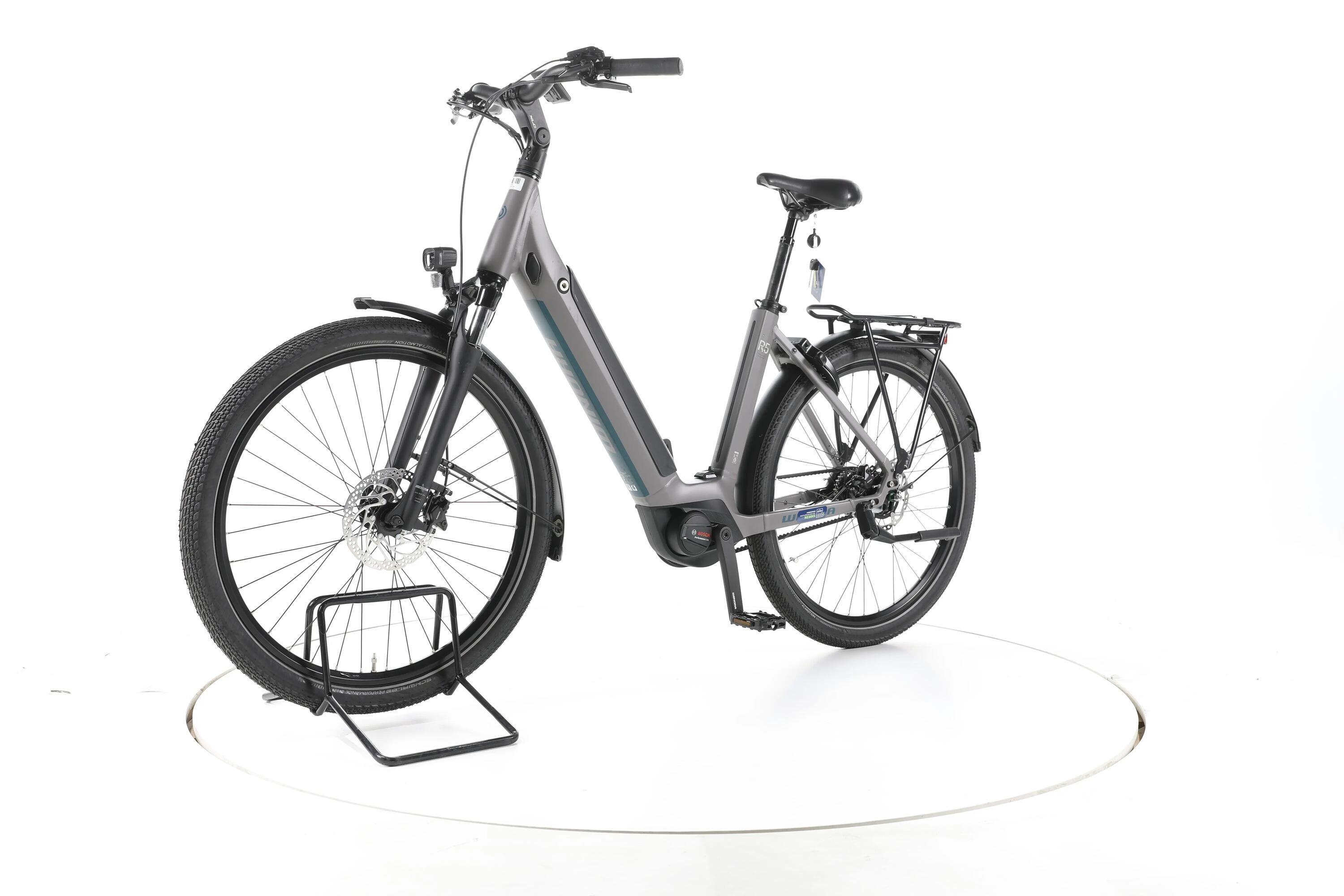 Segunda vida - Winora Sinus R5 City E-Bike Degrau baixo  - Em muito bom estado. 5/7