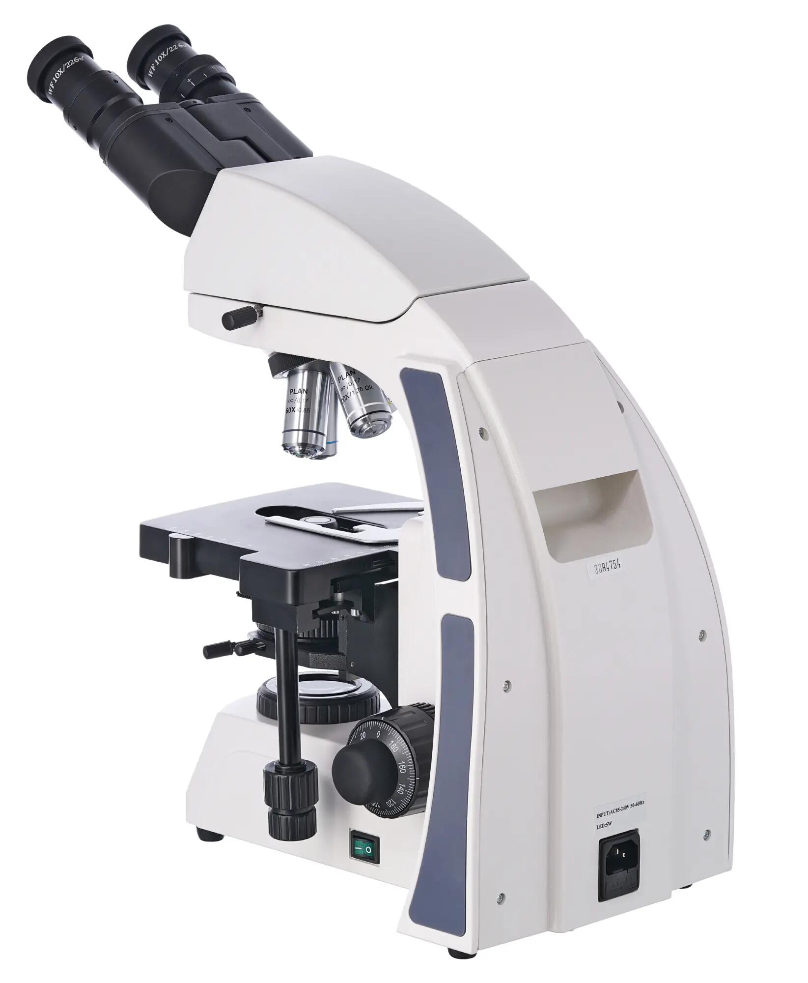 Microscopio - Binoculare - 40x–1000x - MED 40B - Nero 6/6