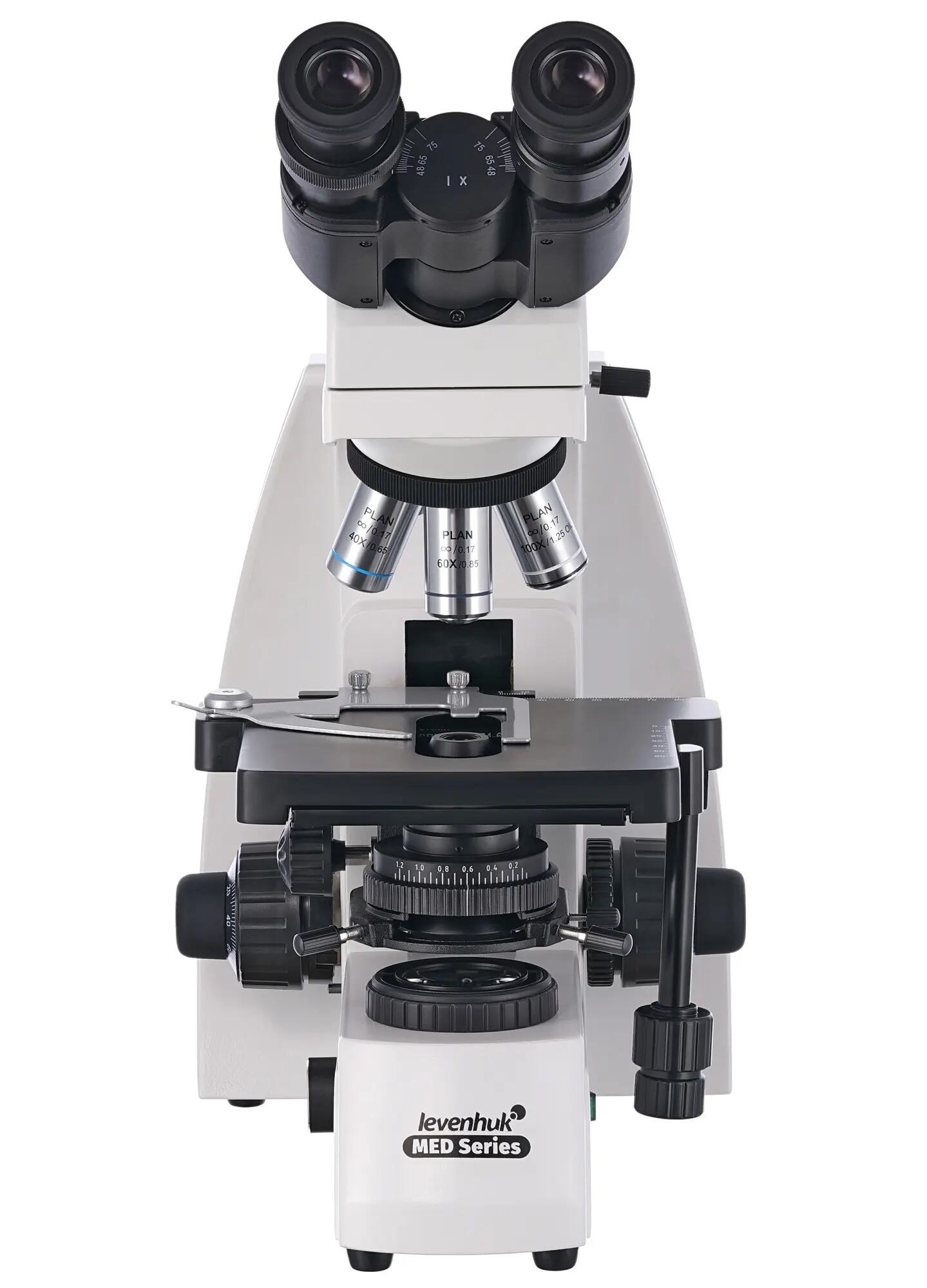 Microscopio - Binoculare - 40x–1000x - MED 40B - Nero 4/6