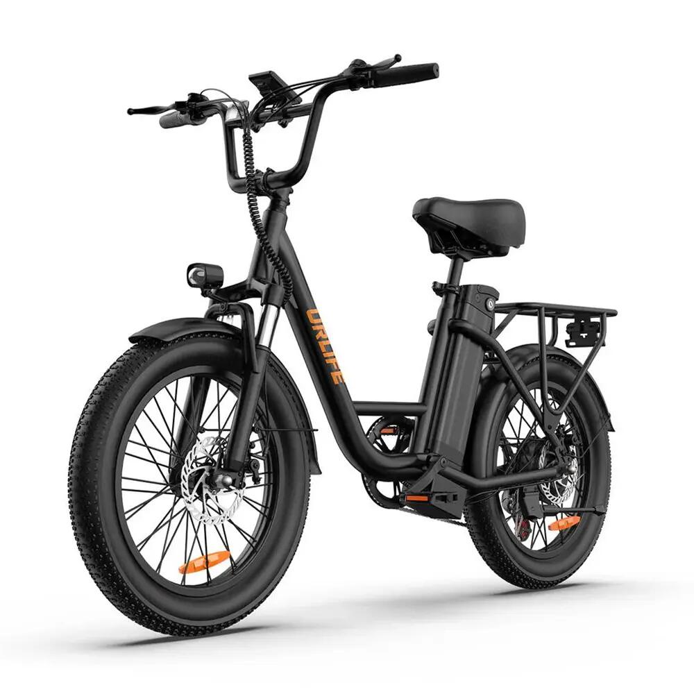 URLIFE City Commuting E‑Bike URLIFE E20, 250W Motor, 48V 13Ah Battery, 20" Fat Tires