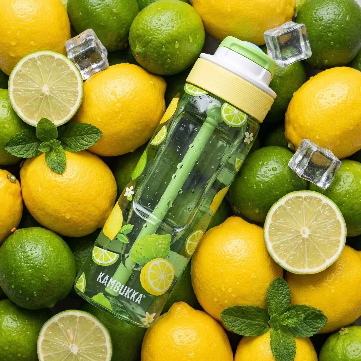 Butelka na wodę ze słomką Lagoon 750ml Lemon Fresh 5/5