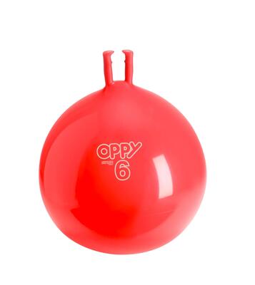 Gymnic Oppy Palla gonfiabile con maniglie Ø 50 cm gialla gioco e coordinazione
