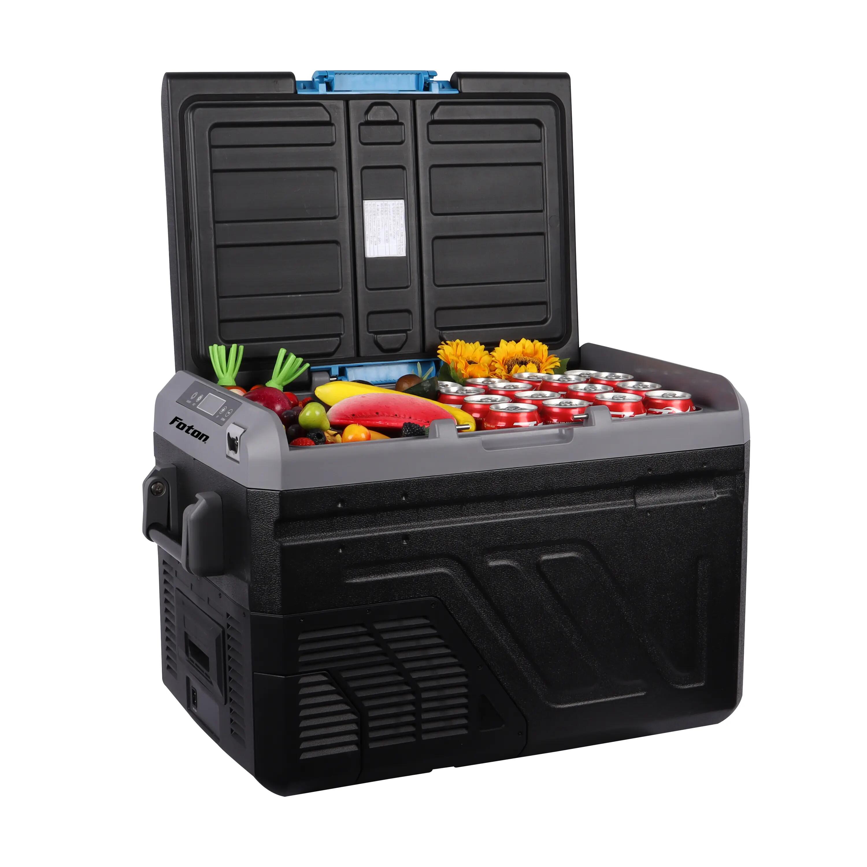 Frigider/Congelator auto cu doua zone Foton 40L-B2 -20°C cu Bluetooth, 12/24/220 5/6