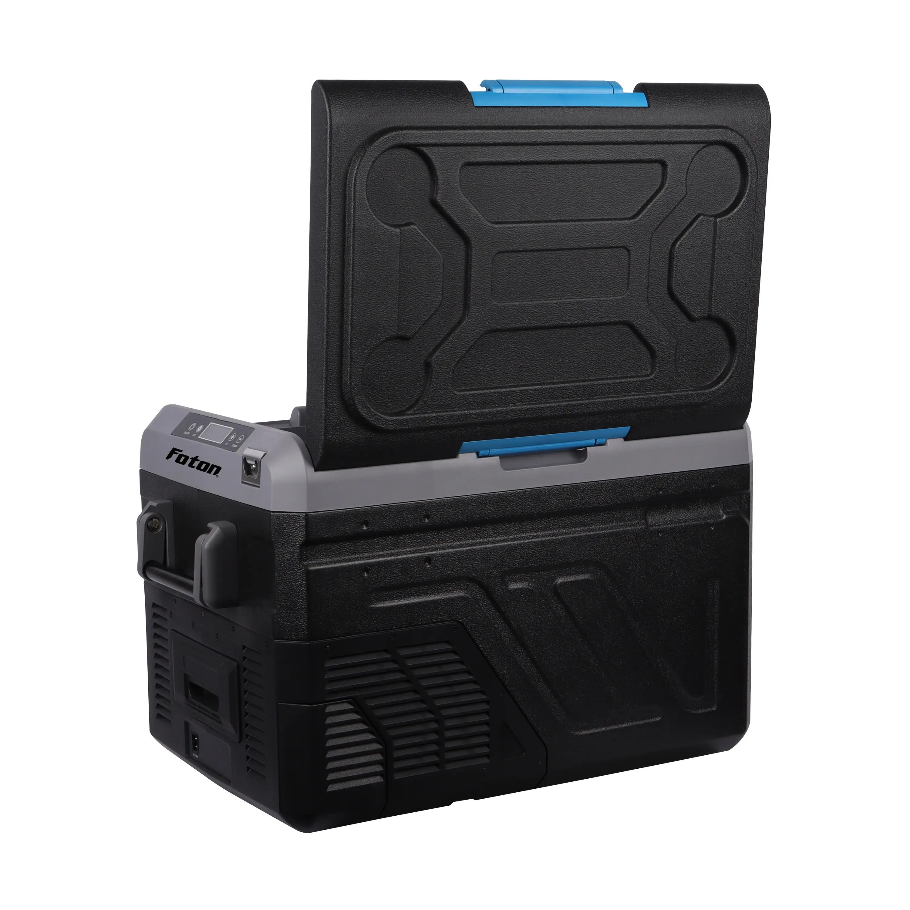 Frigider/Congelator auto cu doua zone Foton 40L-B2 -20°C cu Bluetooth, 12/24/220 2/6