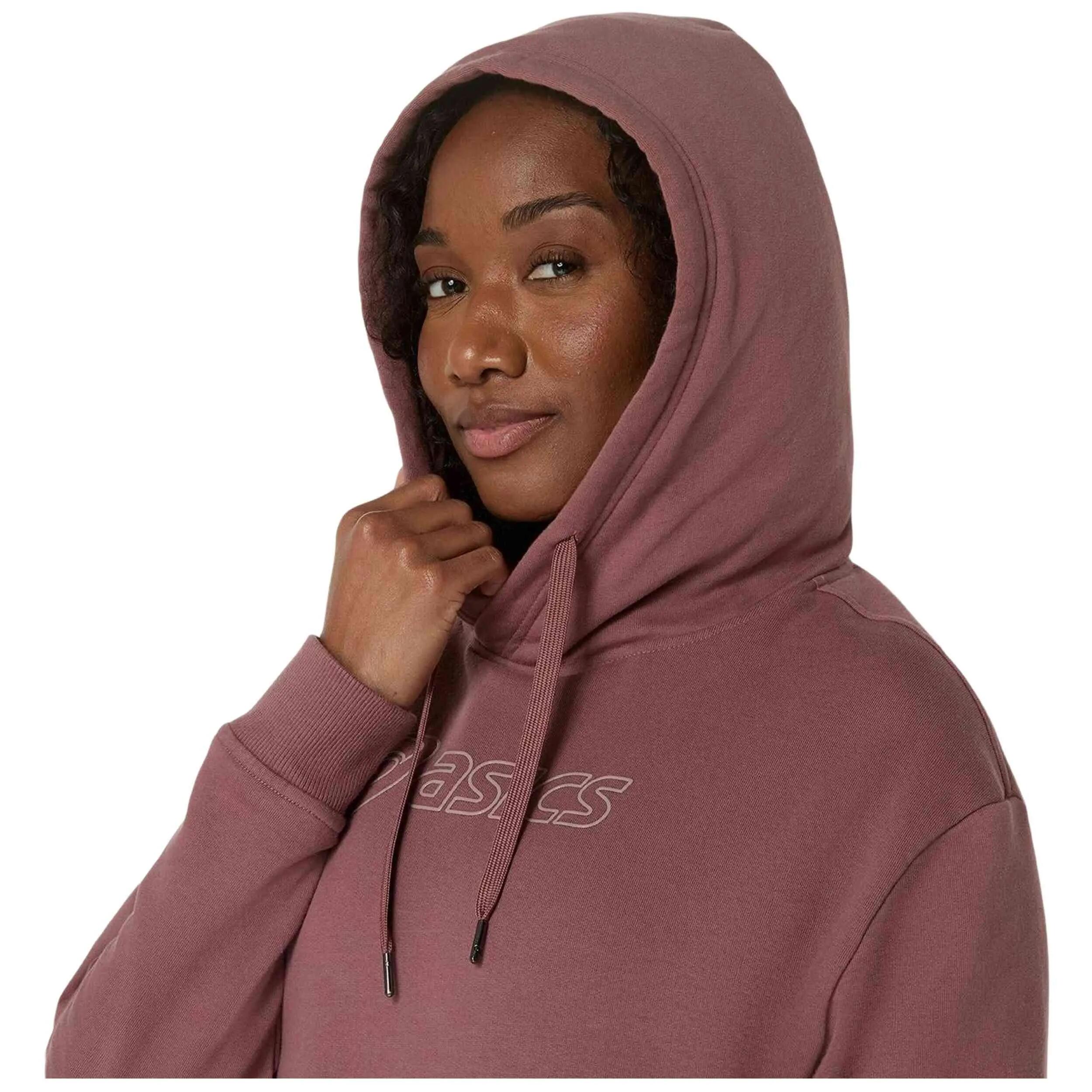 Camisola Asics modelo Sudadera con capucha ASICS Sweat Full Logo ro para unissex 5/5