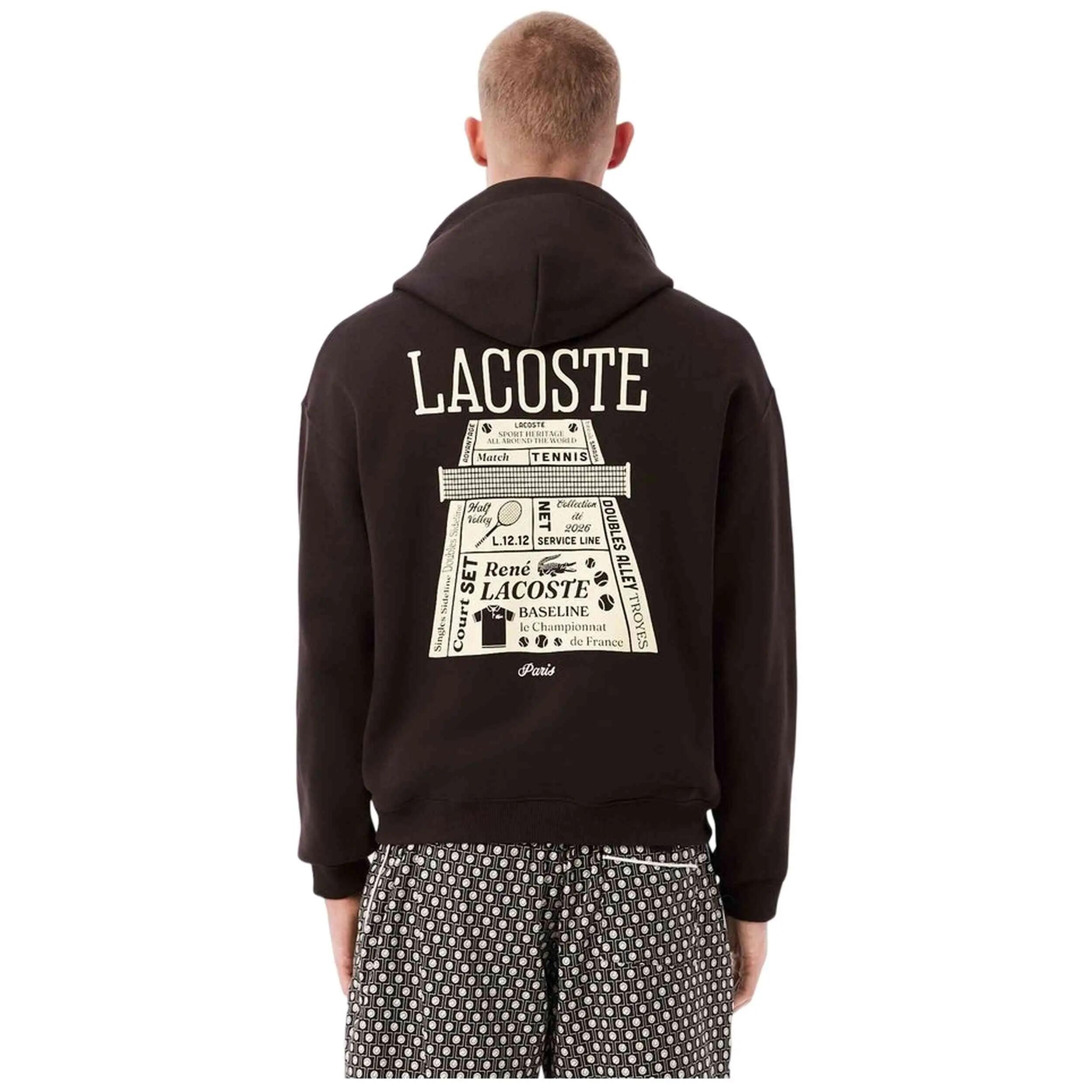Sudadera con capucha Lacoste modelo SH0518-00-3LA para hombre 3/5