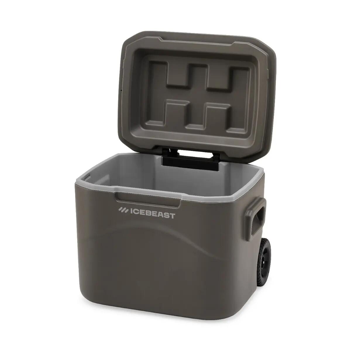 Icebeast Classic 57L Glacière sur roues Gris 4/5