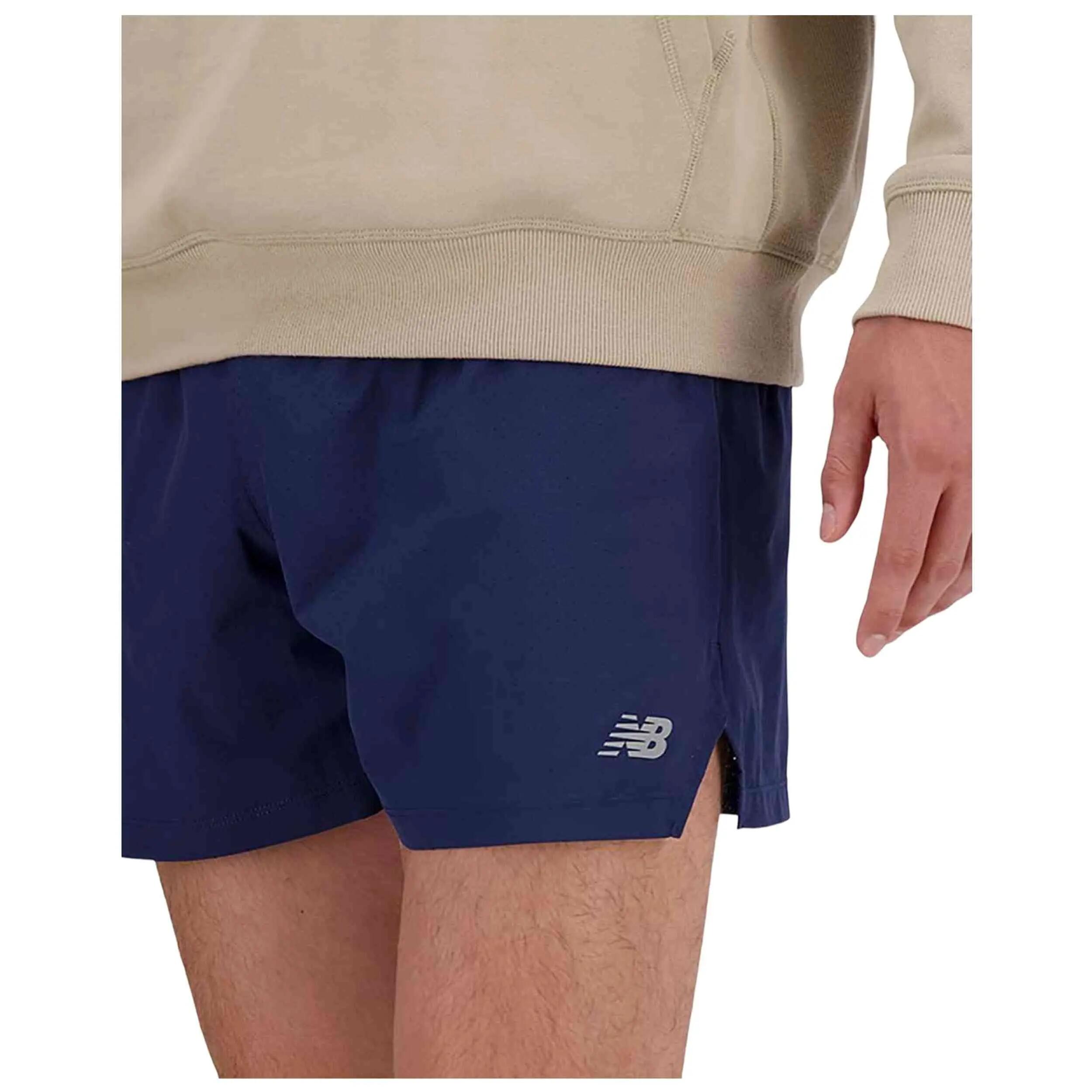 1282 RC Seamless Short 5 Inch Unisex Uomo - Navy 4/6