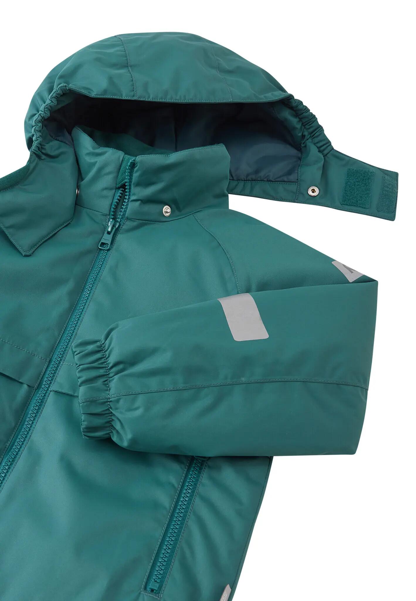 tec Kinder Winterjacke Raisio Dark Teal 4/5