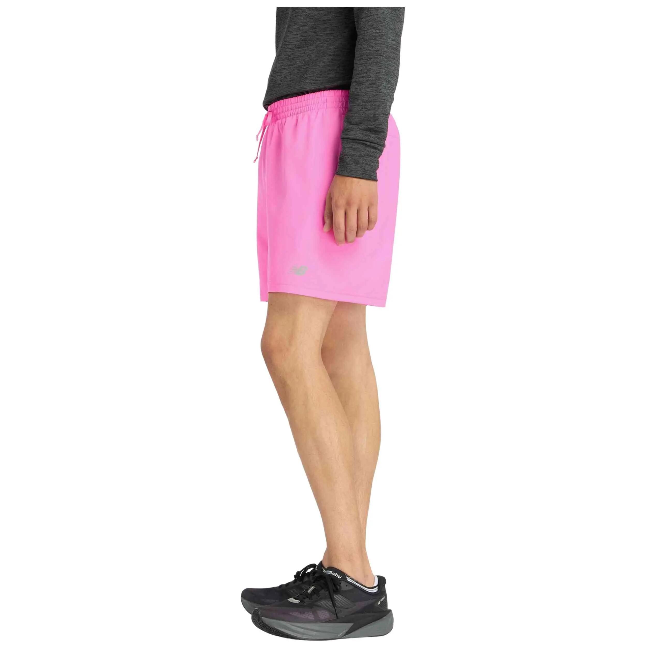 Korte mouw poloshirt New Balance model Pantalón corto New Balance Sp voor unisex 3/5