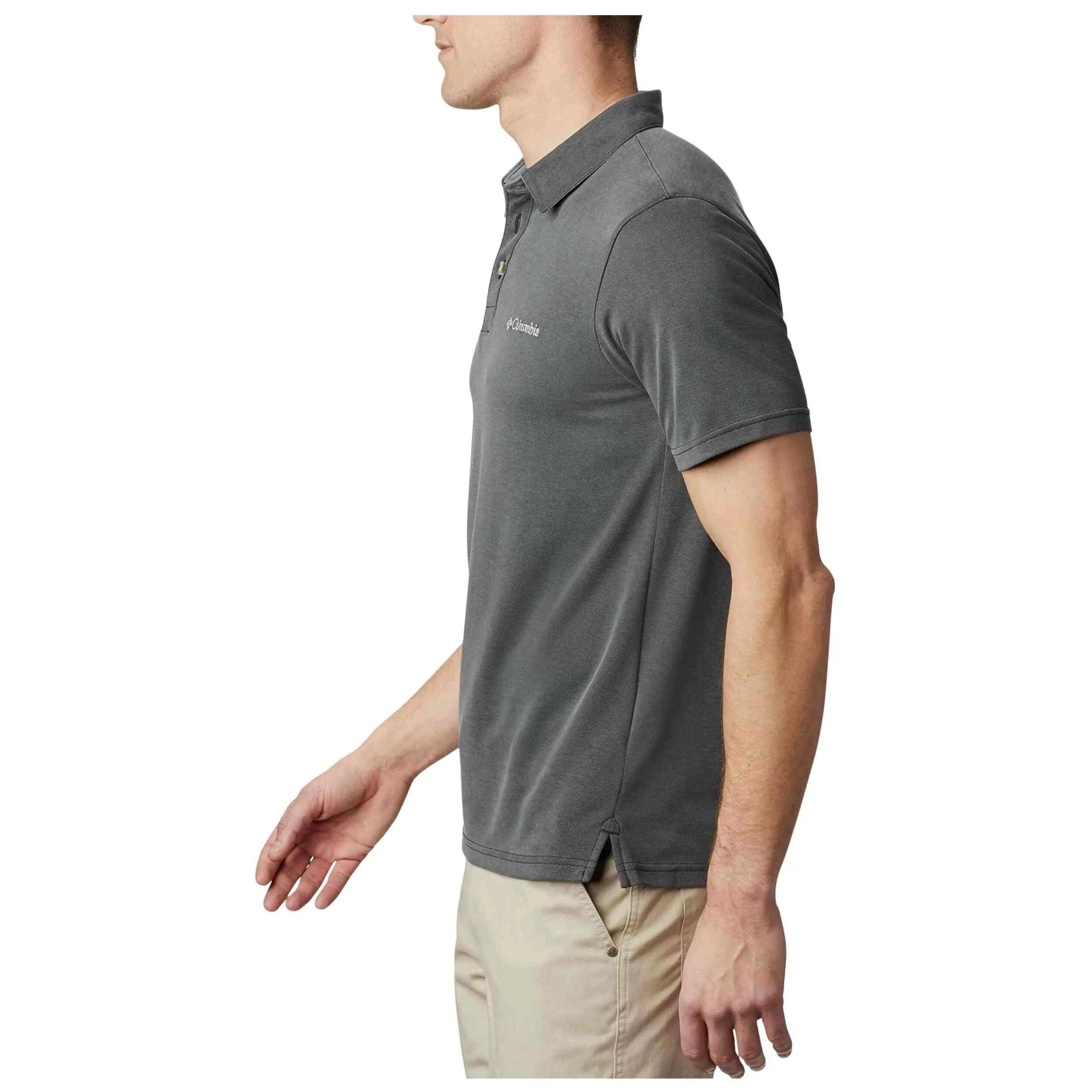 Polo a maniche corte Columbia modello Polo Columbia Nelson Point mang per uomini 2/5