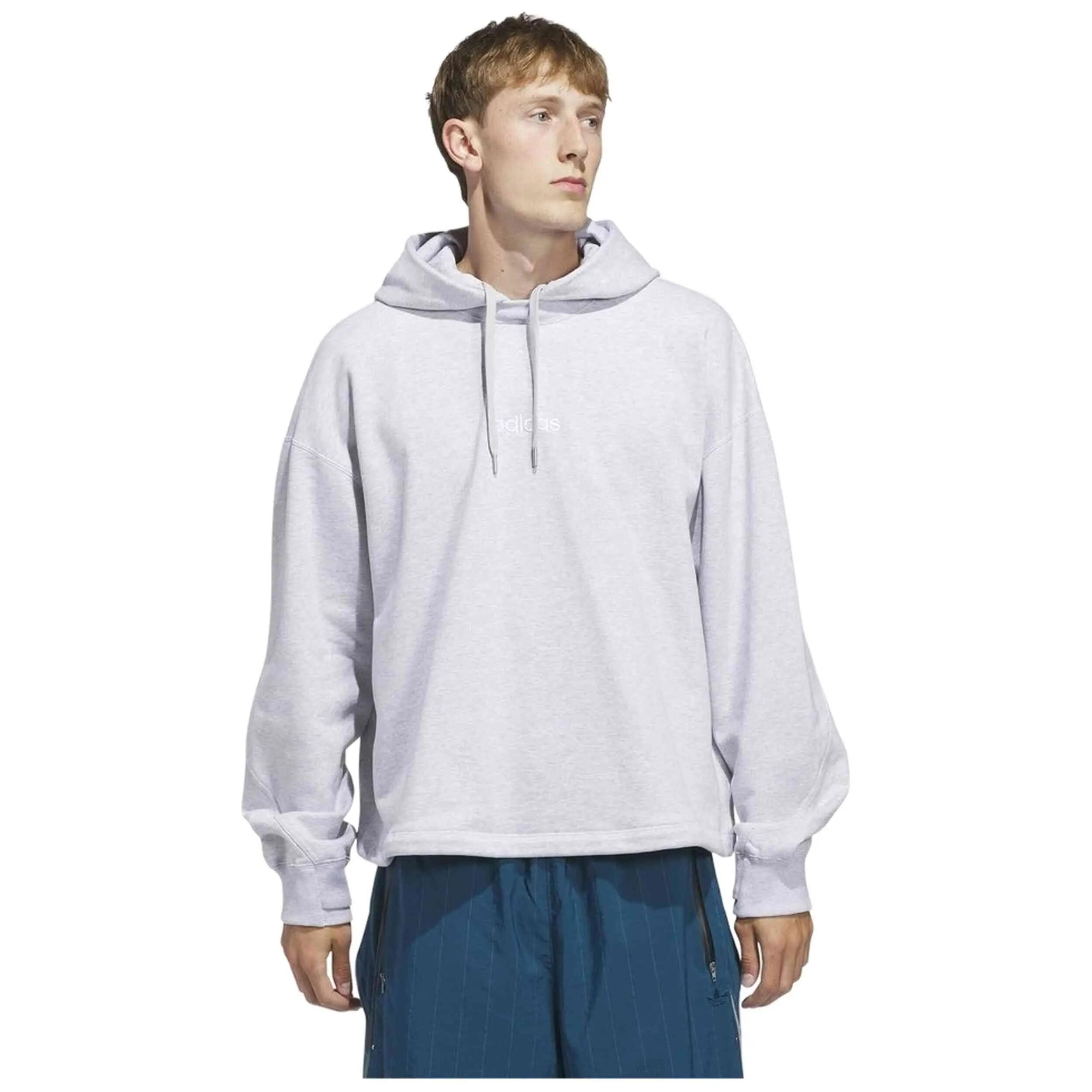 Felpa con cappuccio Adidas modello JX6132 per unisex 4/5