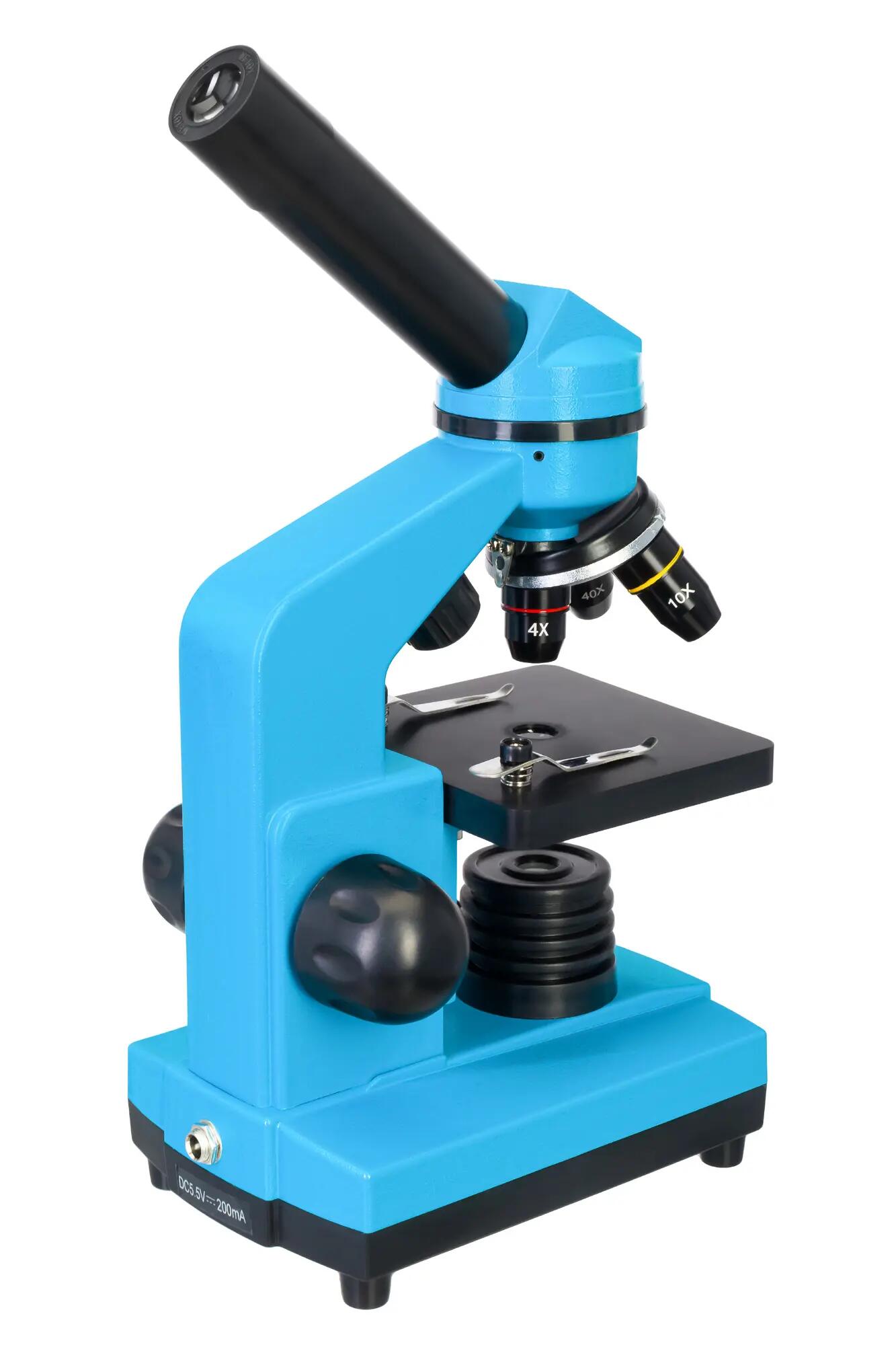 Microscopio - Levenhuk Rainbow 2L - 4–40× - Nero 6/6
