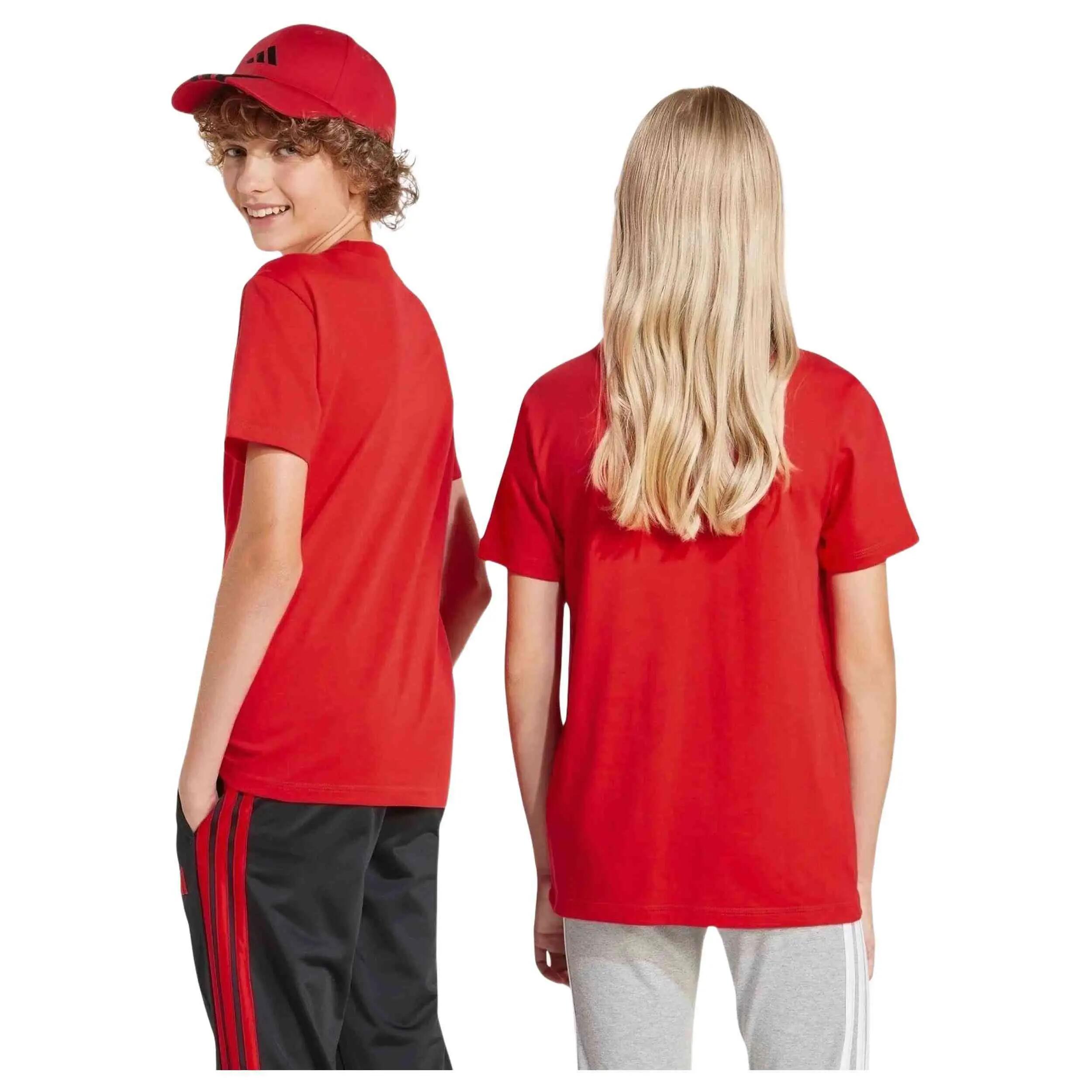T-shirt Adidas modelo JE1372 para crianças unissex 3/3