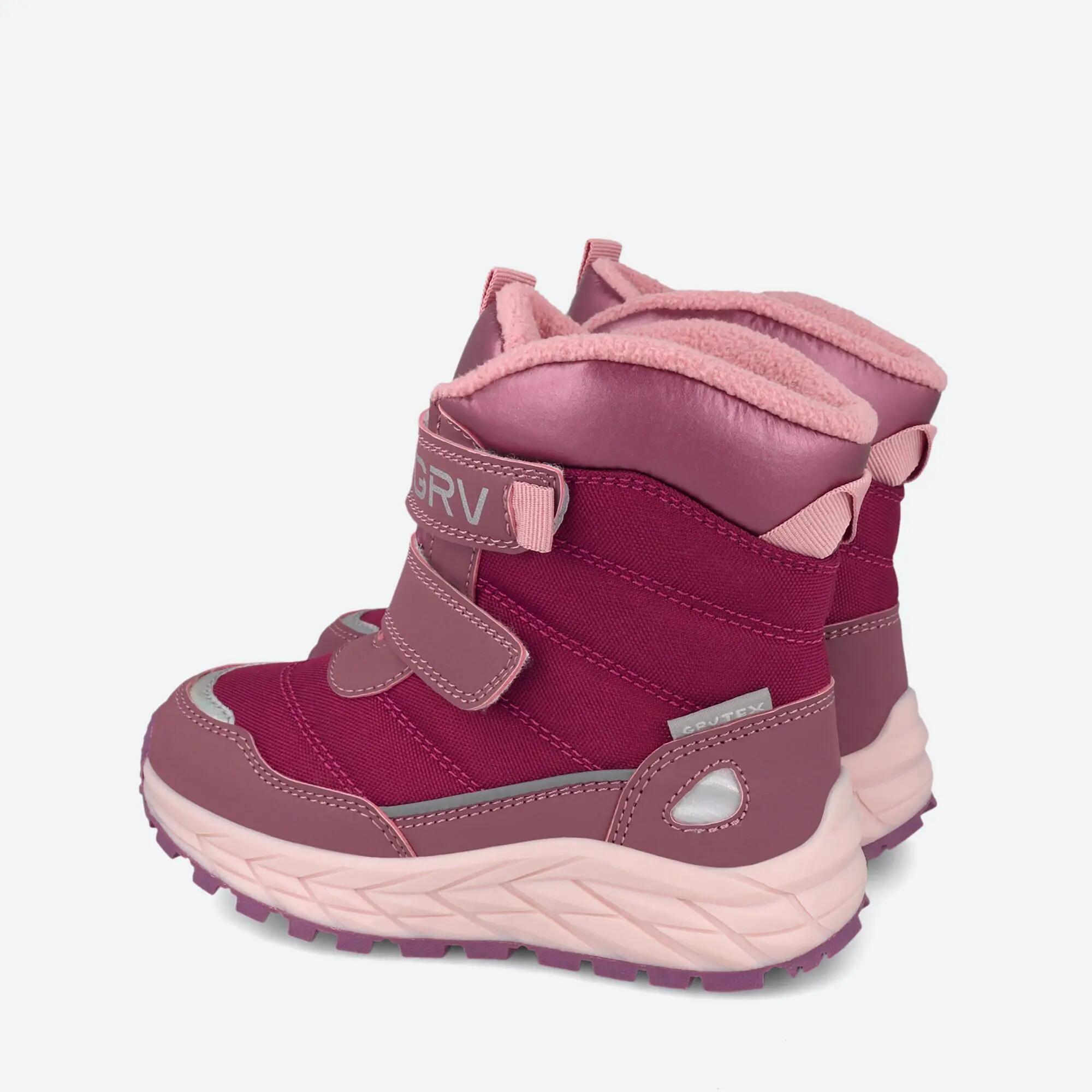 Bota  Infantis Garvalín 261845D Rosa Fecho Adesivo 3/5