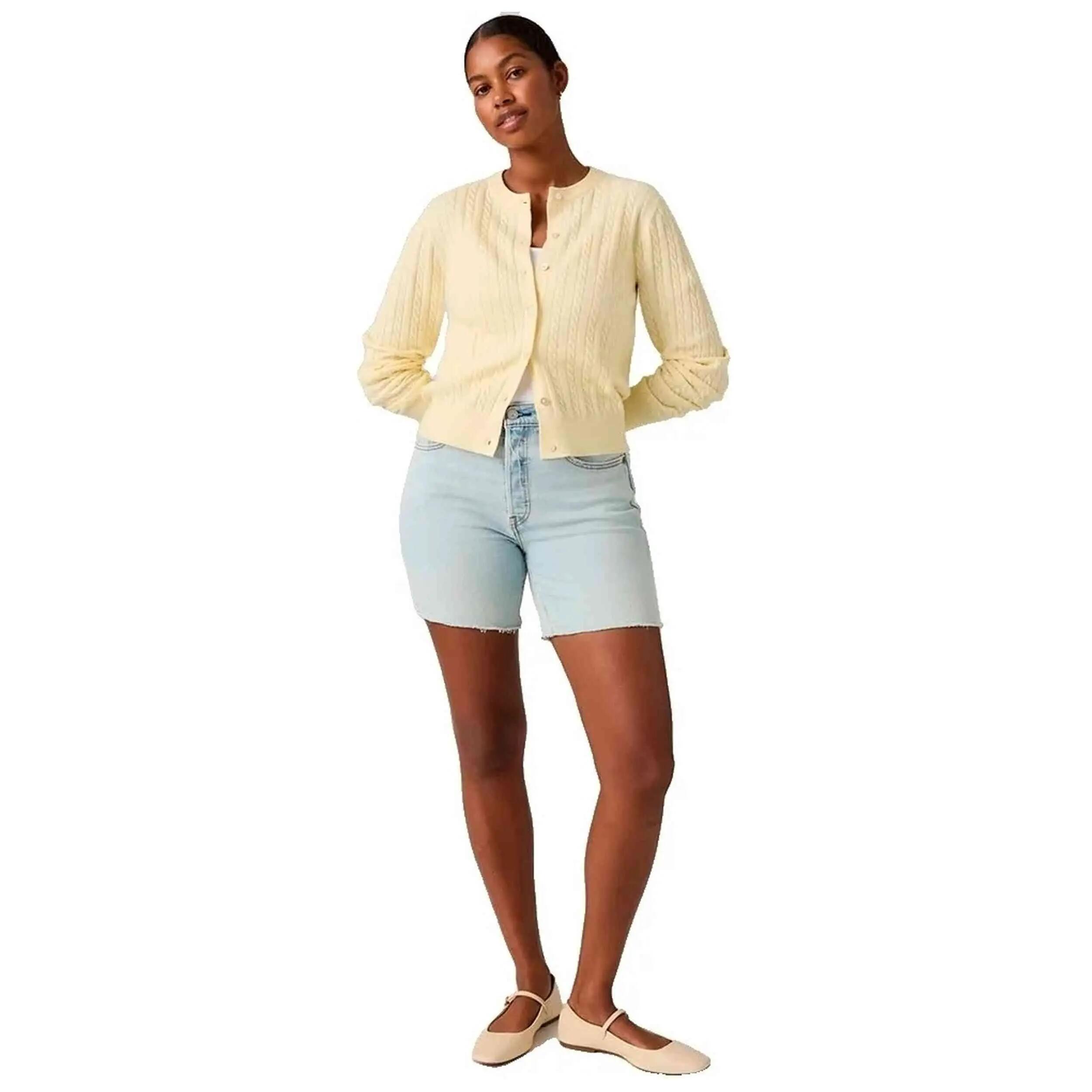 Pantalon corto Levi's modelo 501® MID THIGH SHORT LW GIFTED BACK LTW para mujer 5/5