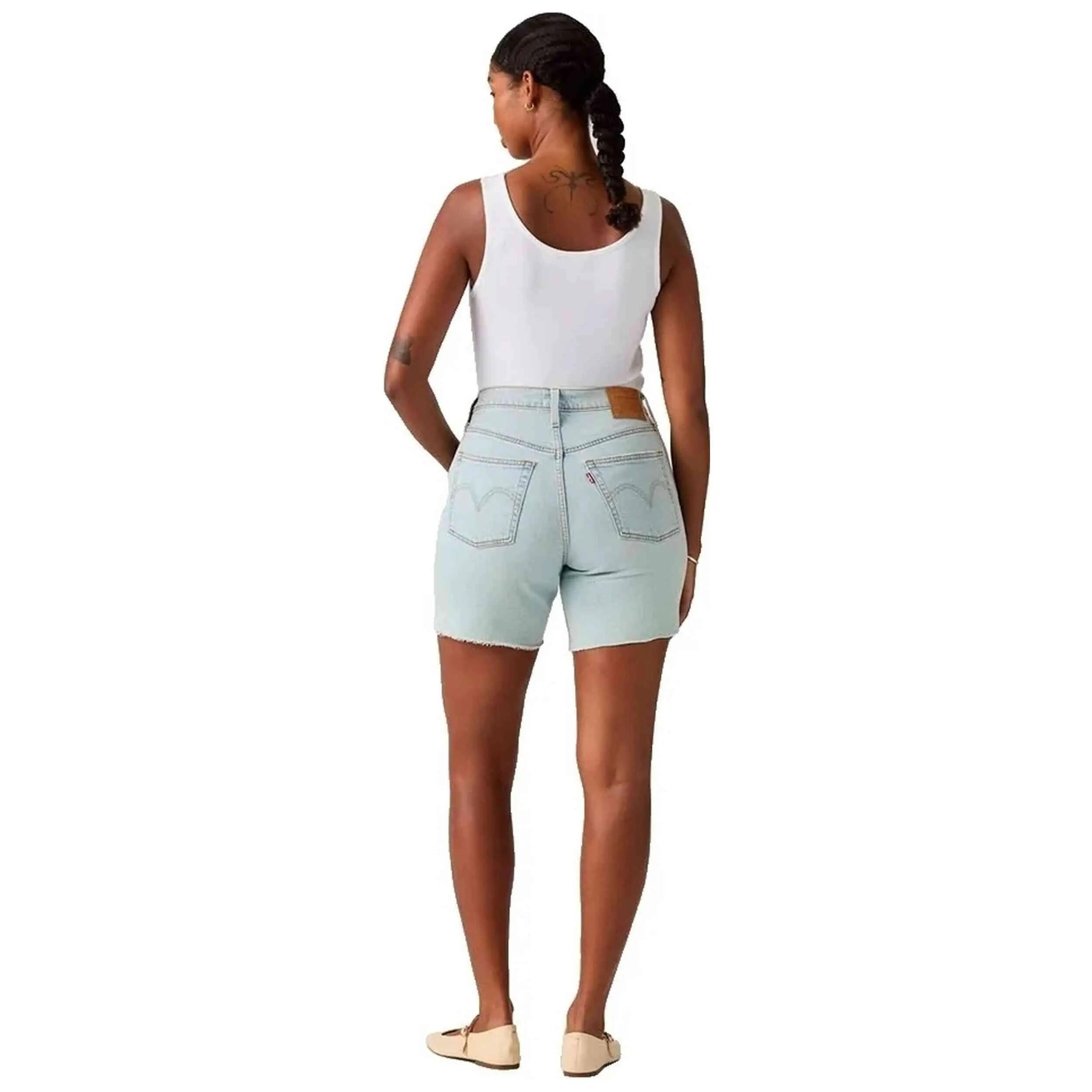 Pantalon corto Levi's modelo 501® MID THIGH SHORT LW GIFTED BACK LTW para mujer 2/5