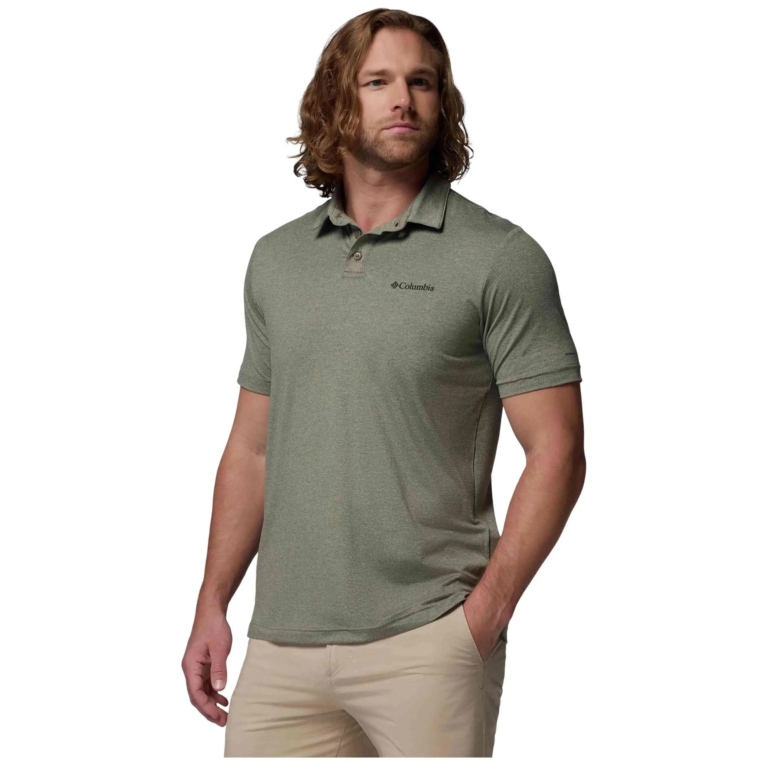 Polo a maniche corte Columbia modello Polo Columbia Parsons Point man per uomini 3/5