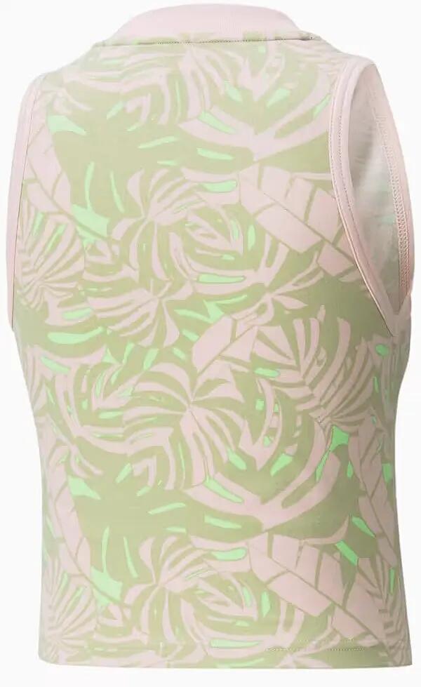 Camiseta deportiva PUMA Floral Vibes para mujer 6/6