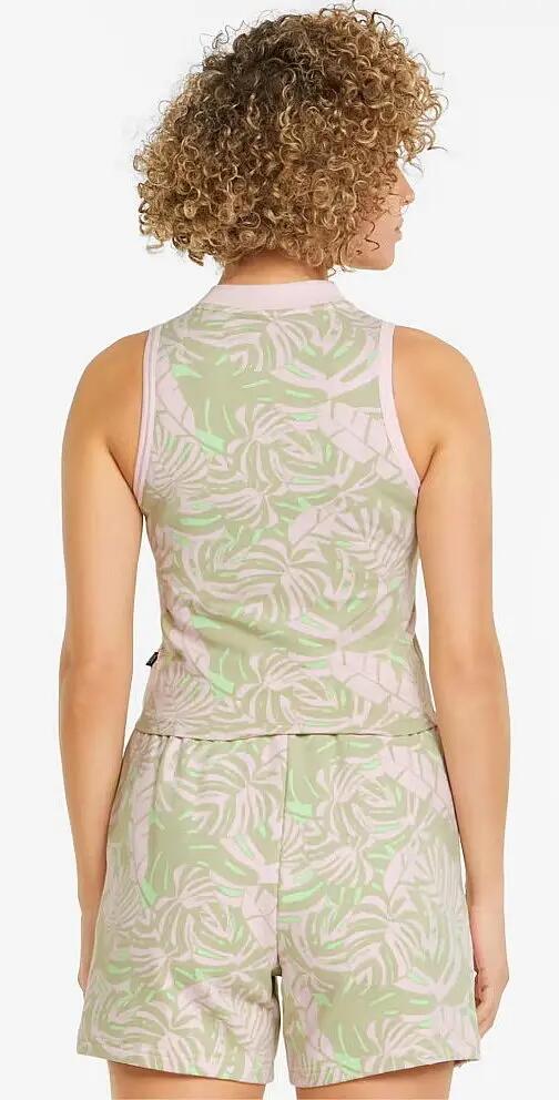 Camiseta deportiva PUMA Floral Vibes para mujer 2/6