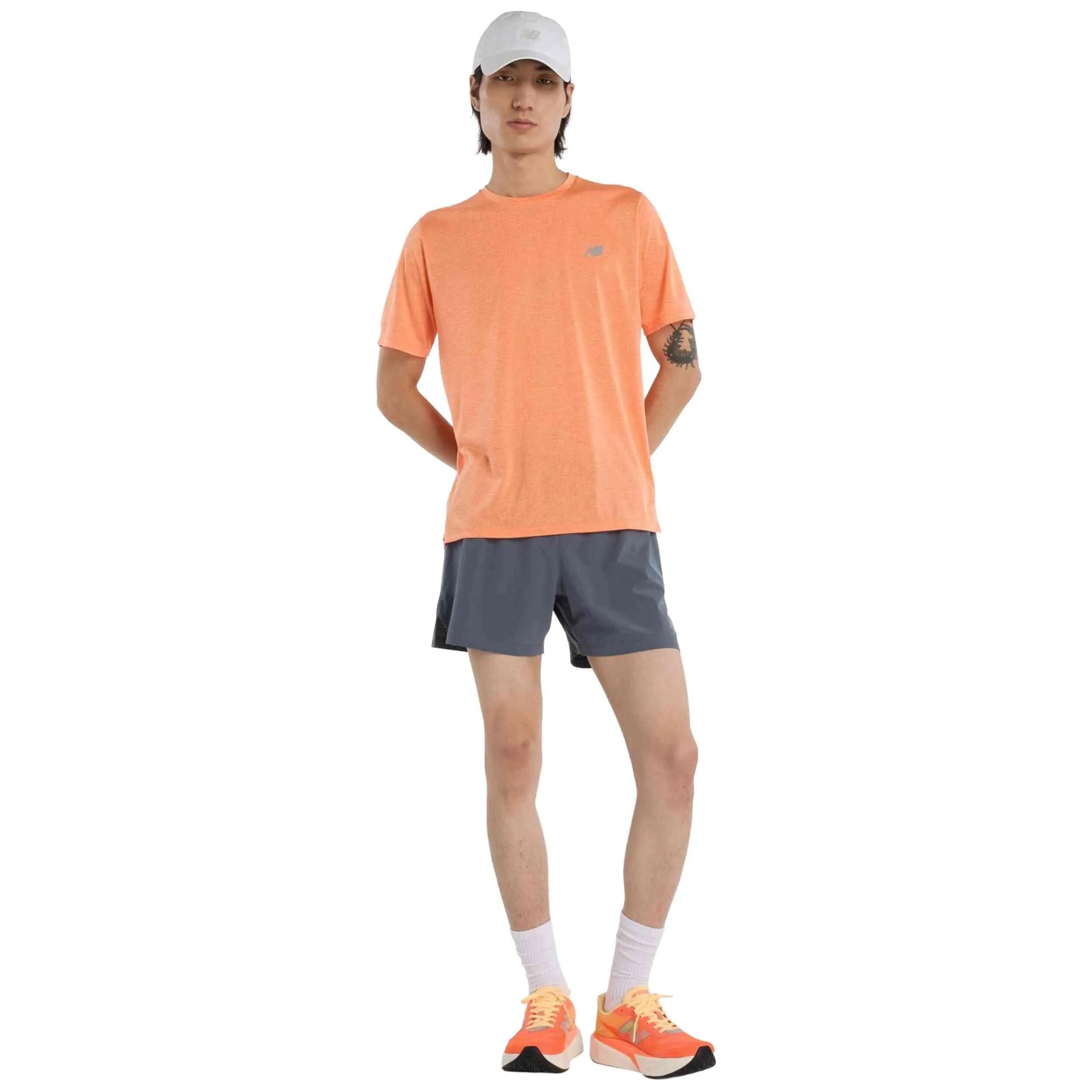 T-shirt met korte mouwen New Balance model Camiseta New Balance Athl voor unisex 3/7