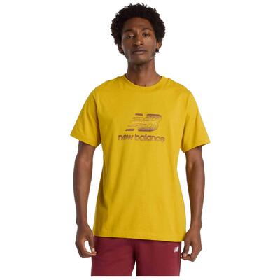 T-shirt met korte mouwen new balance model camiseta new balance spor voor unisex