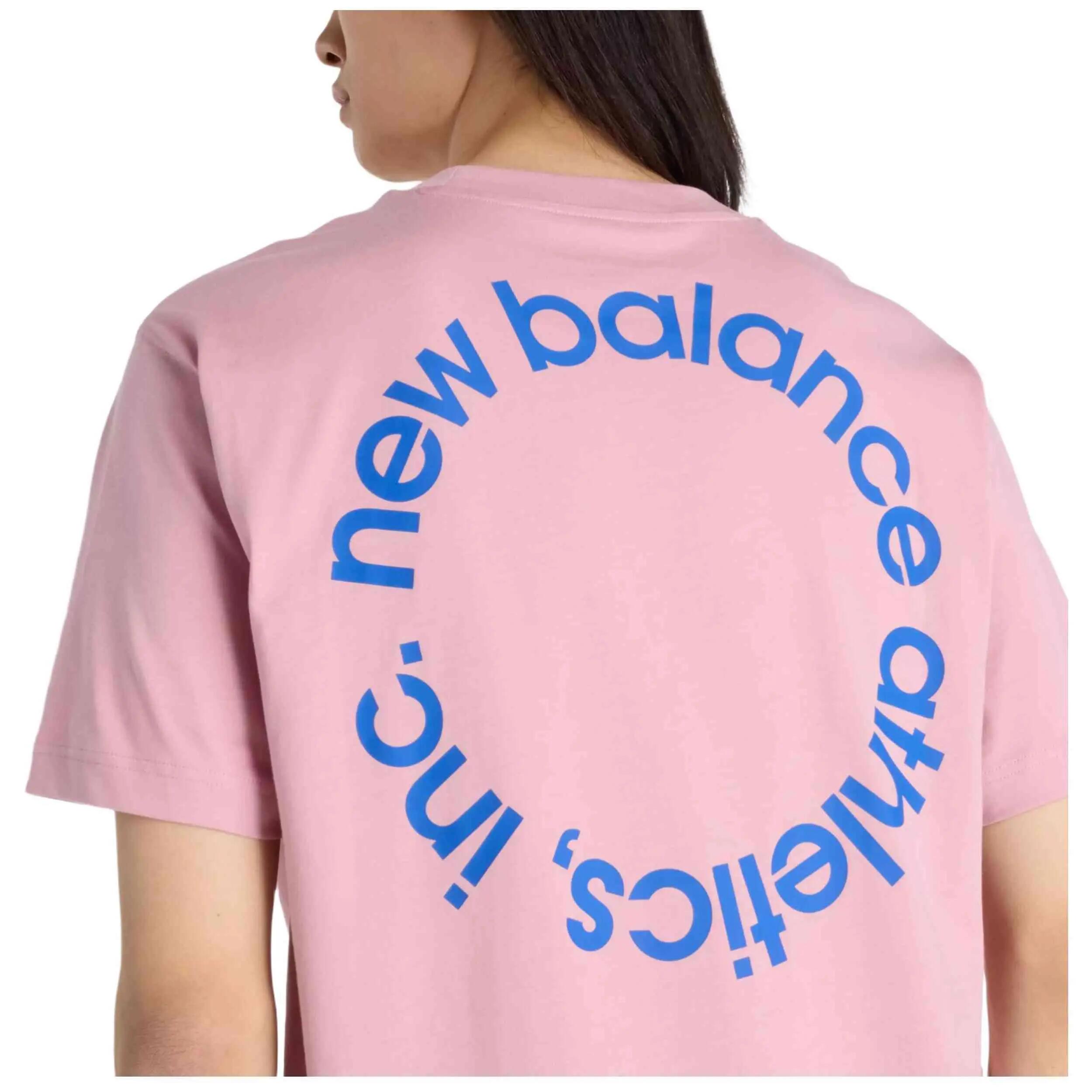 T-shirt met korte mouwen New balance model MT53926PTF voor vrouwen 5/5