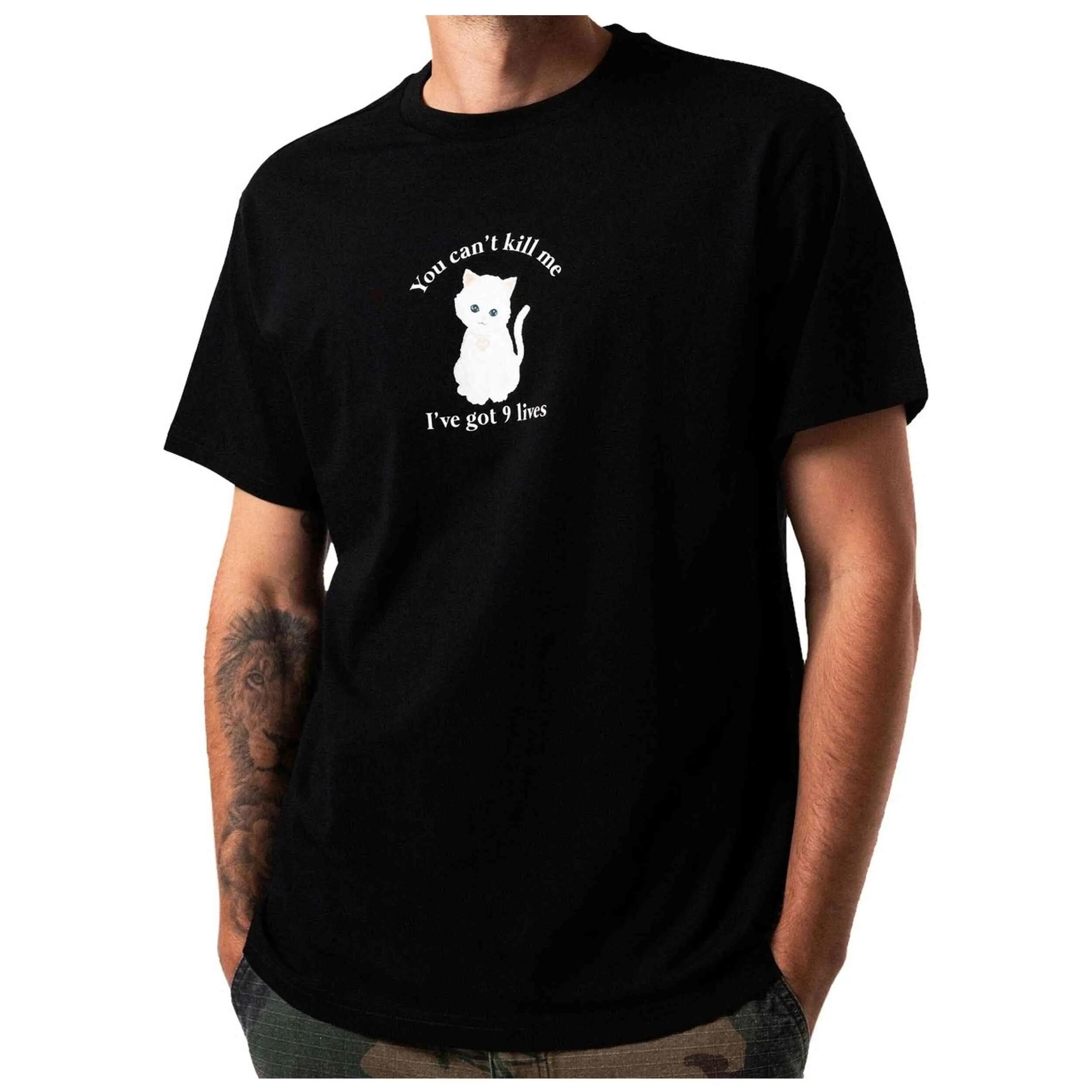 T-shirt met korte mouwen Ripndip model TSRIP9LI-BLK voor unisex 2/3