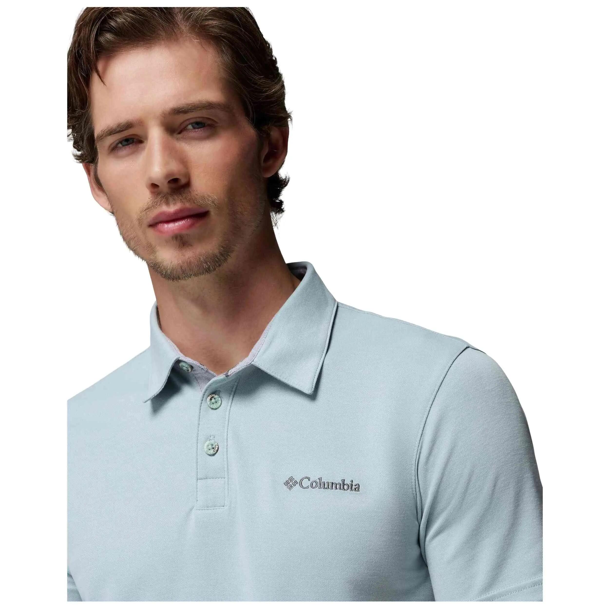 Polo a maniche corte Columbia modello Polo Columbia Nelson Point mang per unisex 3/4