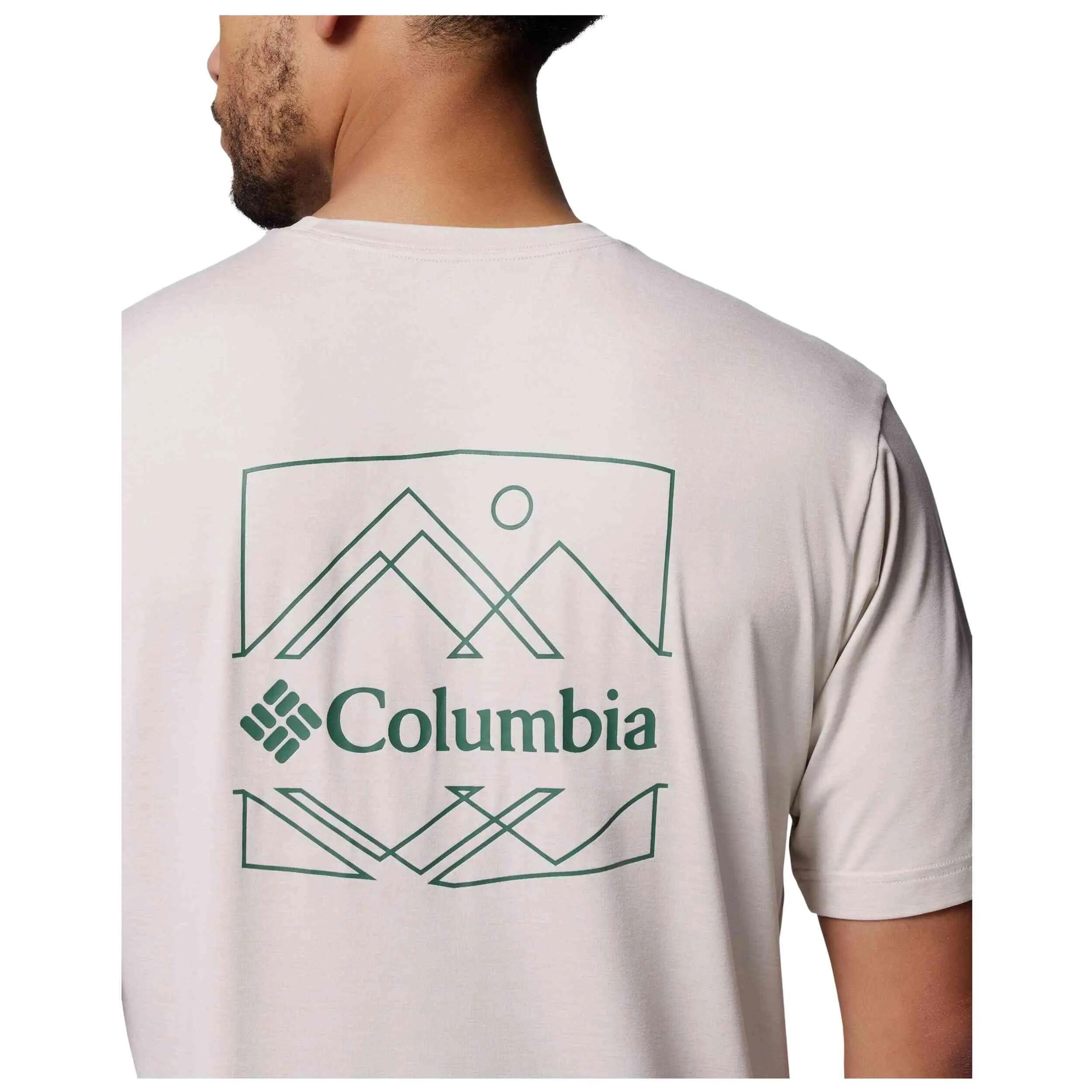 Maglia a maniche corte Columbia modello Camiseta Columbia Kwick Hike per uomini 5/5