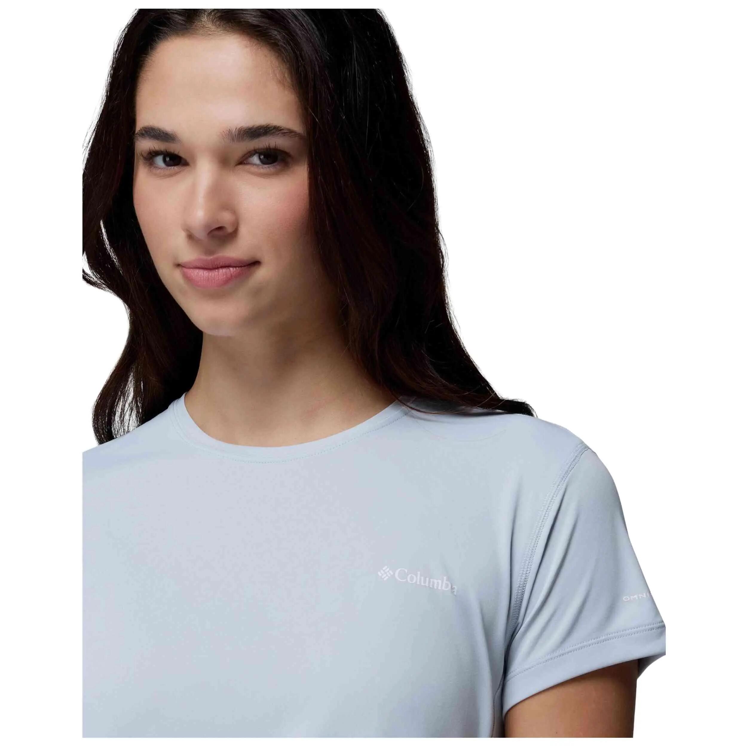 T-shirt Columbia modelo Camiseta Columbia Zero Rules Light manga c para mulheres 4/5