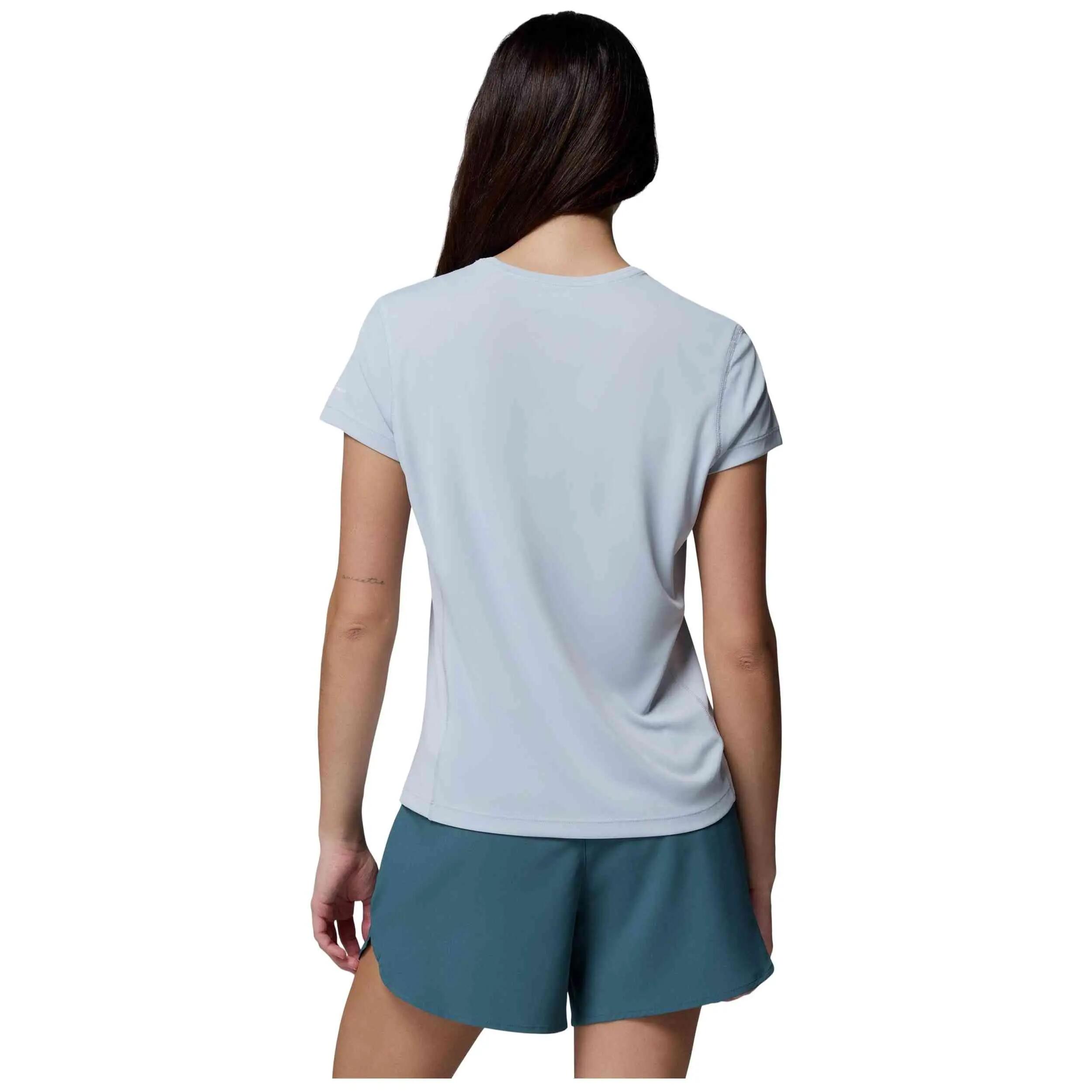 T-shirt Columbia modelo Camiseta Columbia Zero Rules Light manga c para mulheres 3/5