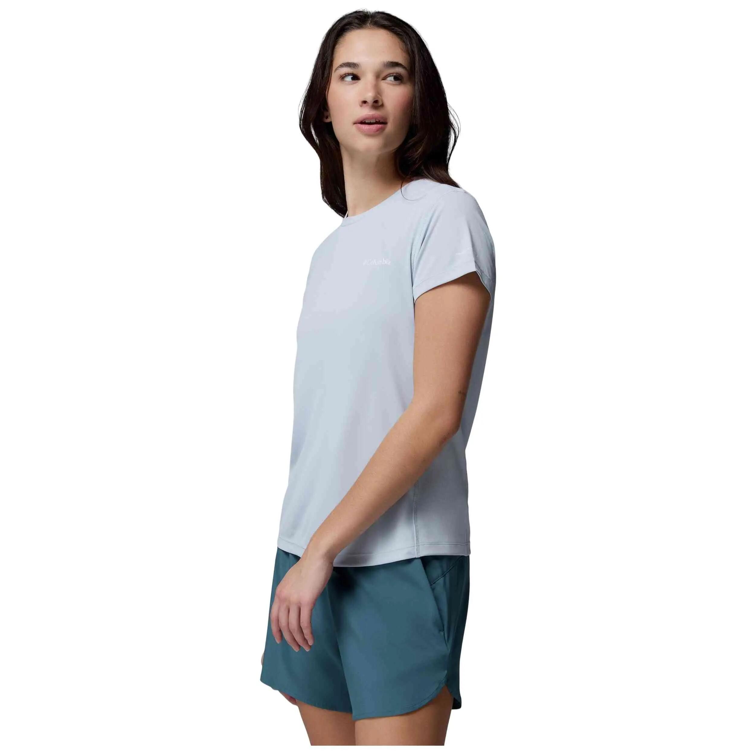 T-shirt Columbia modelo Camiseta Columbia Zero Rules Light manga c para mulheres 2/5