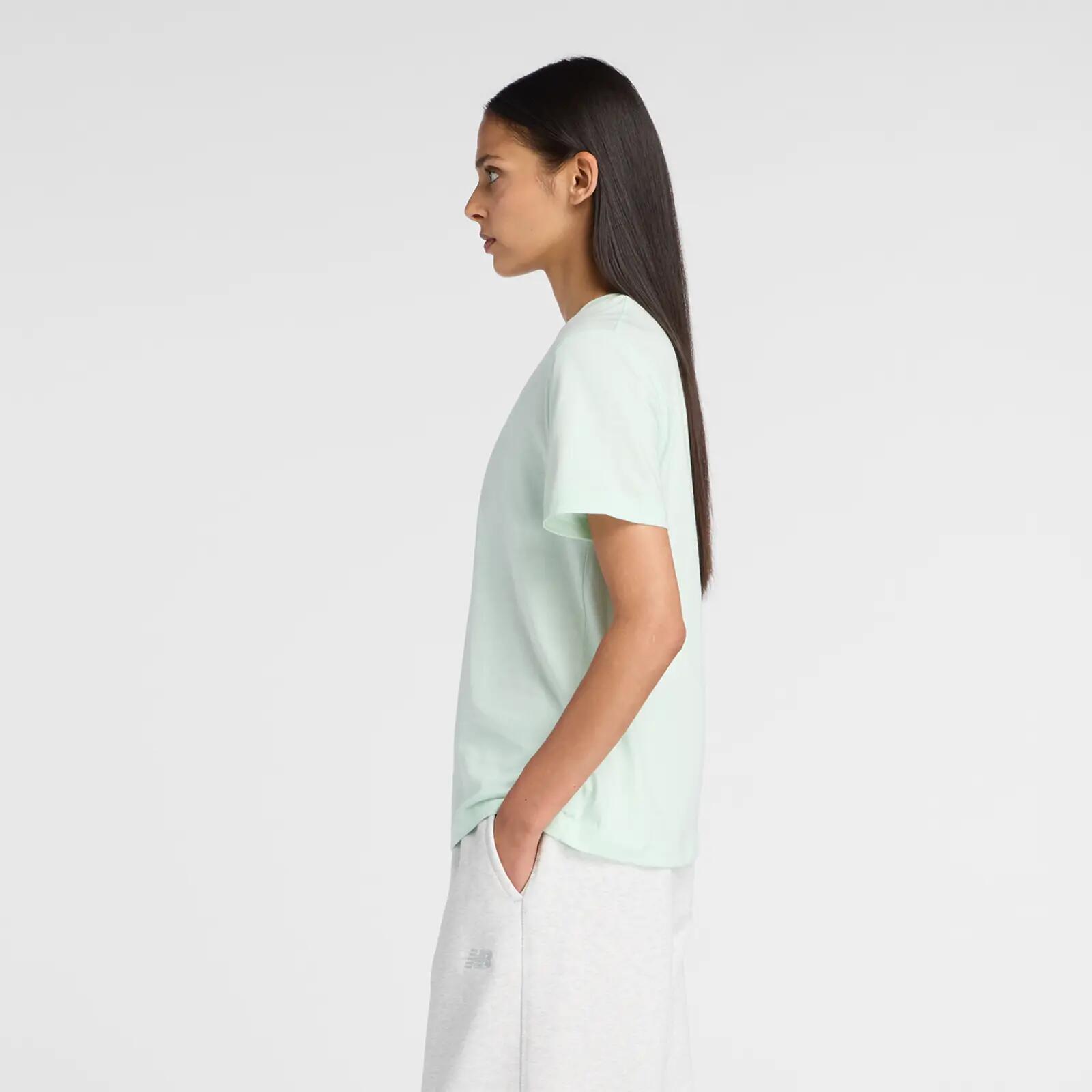 T-shirt New balance modelo Camiseta New Balance Jersey Small Logo para mulheres 7/7