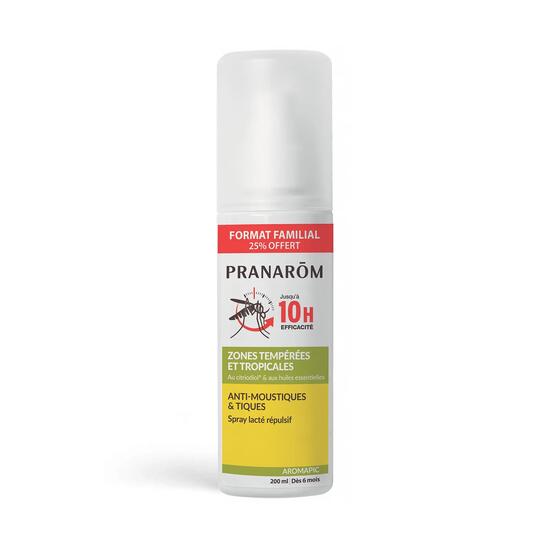Spray lacté anti-moustiques et tiques - Citriodiol® - Familial