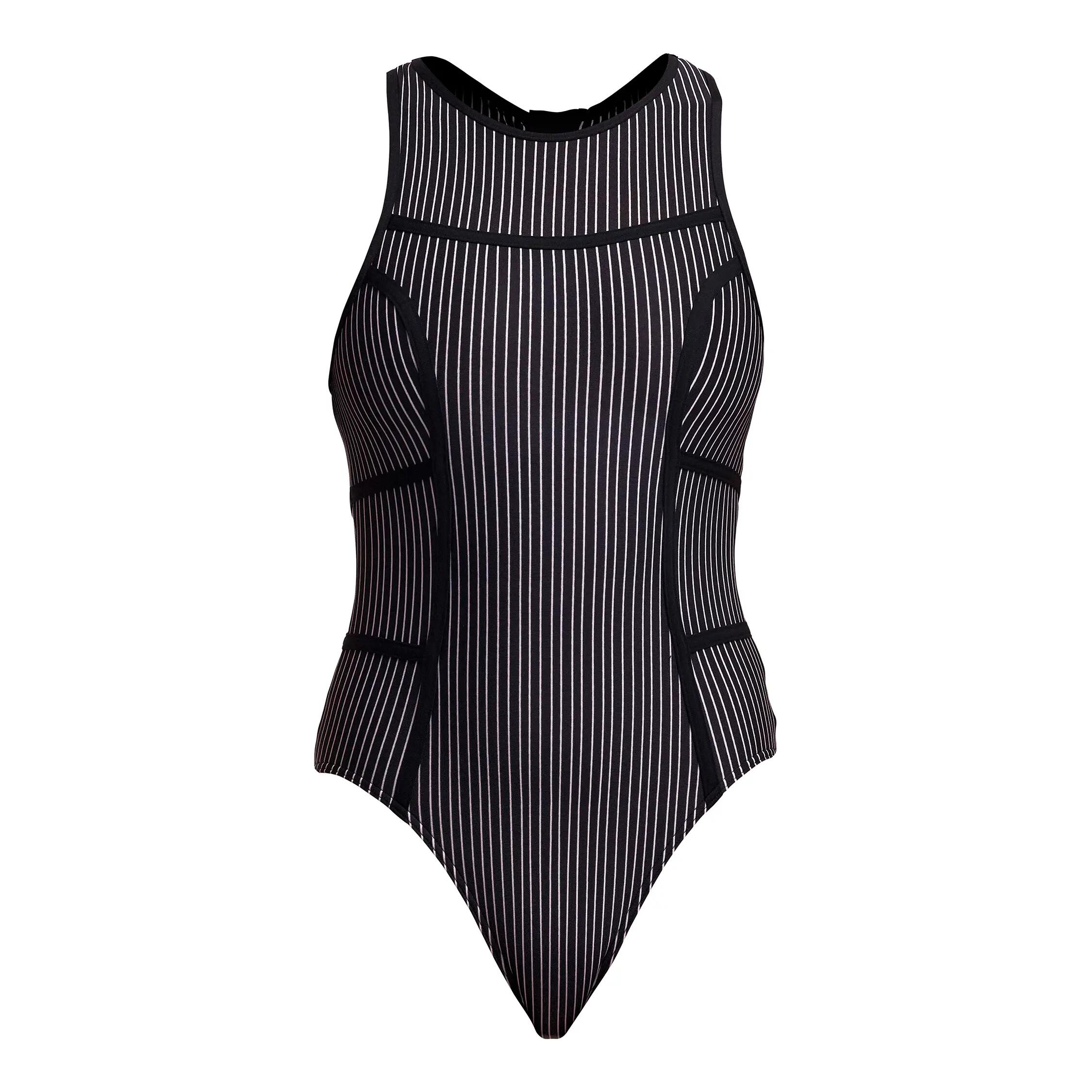 Strój pływacki Funkita Pin Stripe Hi Flyer zapinany na suwak 6/7