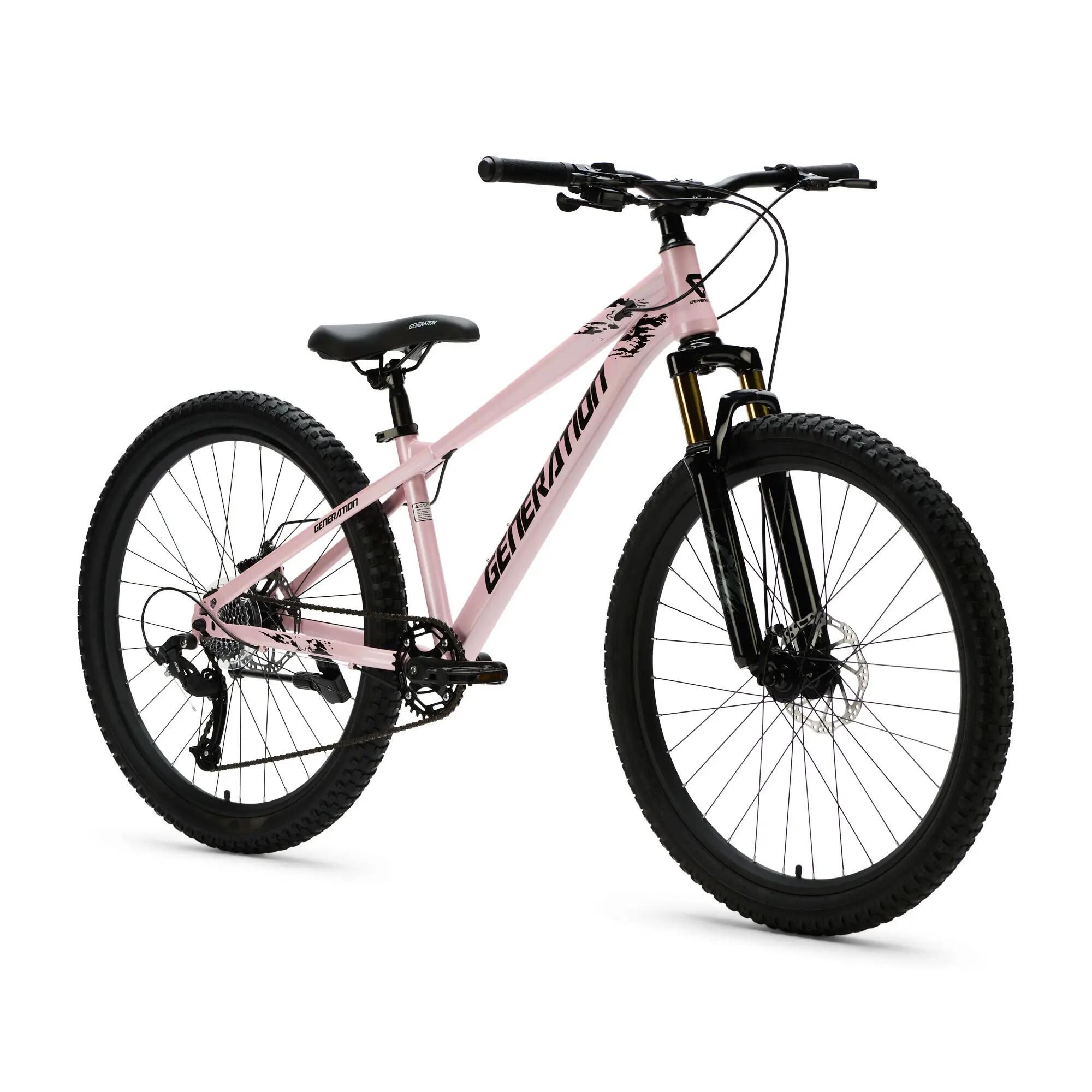 Generation X8 Bicicleta de Montanha 26 Polegadas - Rosa Claro 2/4