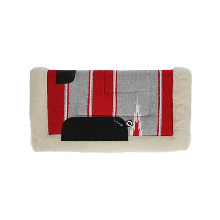 Tapis de selle western navajo en pure laine